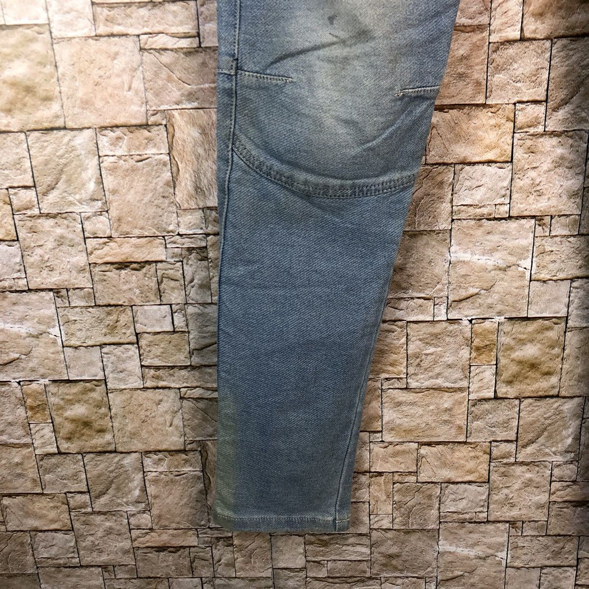 Japanese Brand Iz Frontier Blue Cargo Multipocket Pants #A968 Size US 32 / EU 48 - 12 Thumbnail
