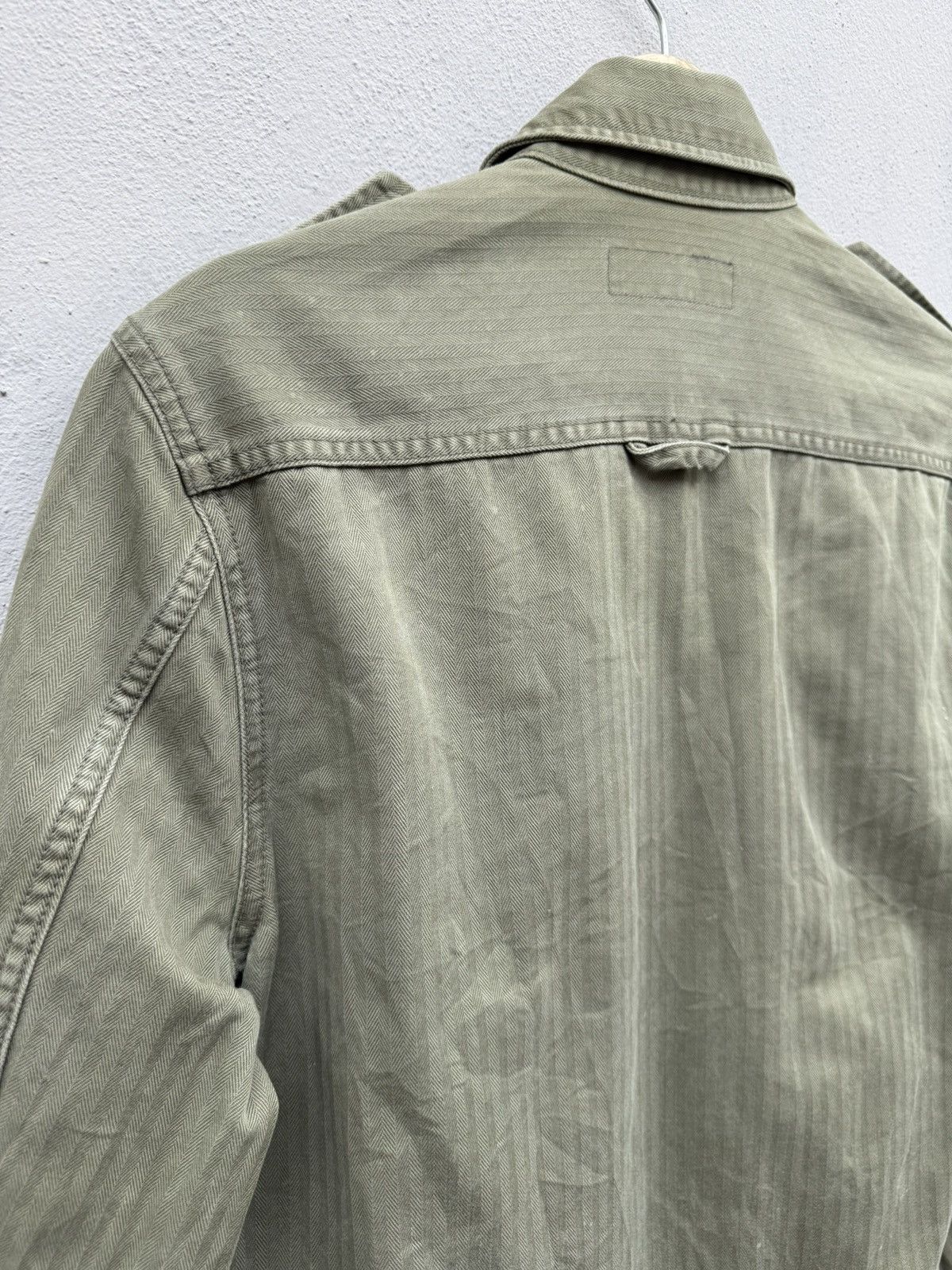 Lounge Lizard Lounge Lizard 60s Military Issued Herringbone Twill Army Size US S / EU 44-46 / 1 - 12 Thumbnail