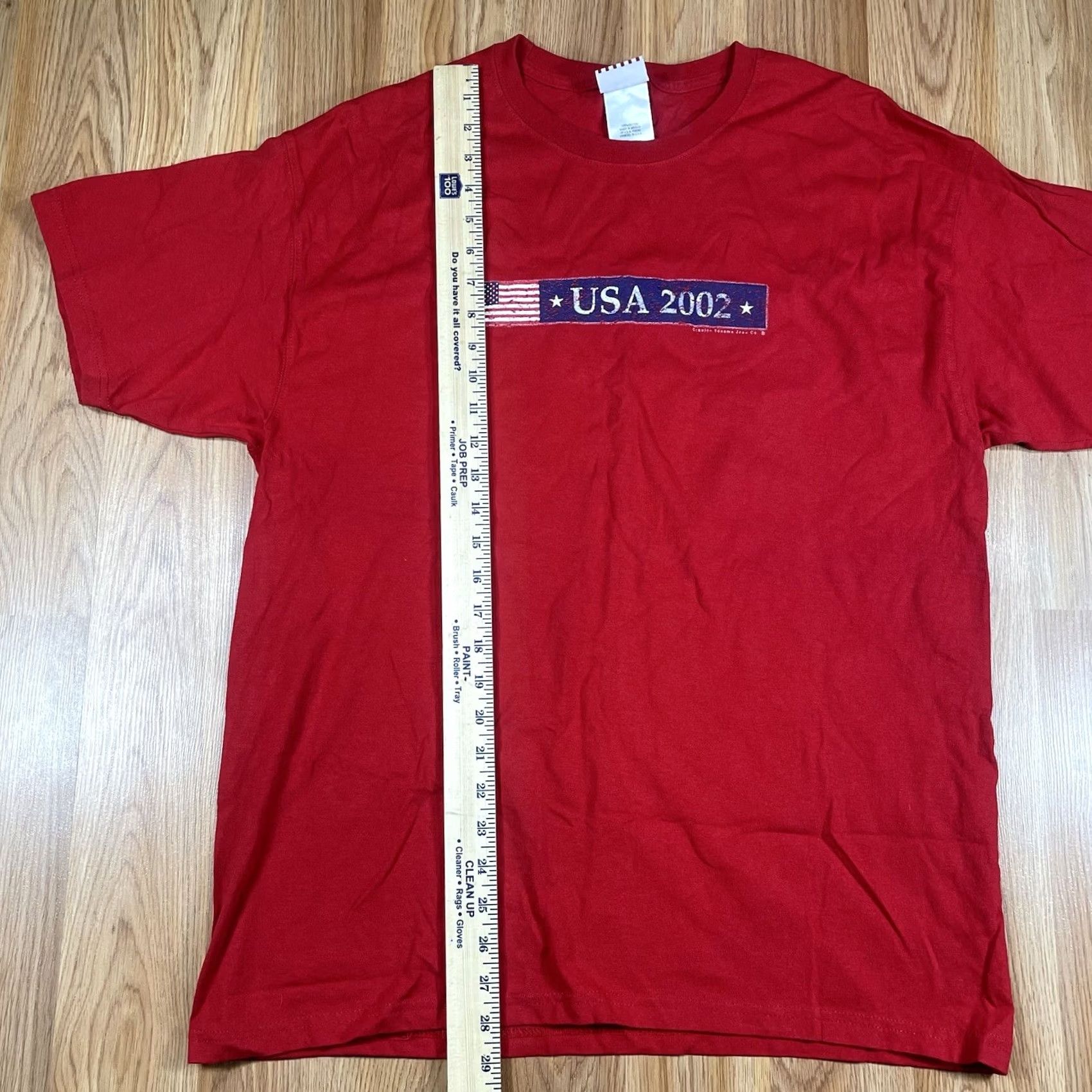 Vintage Sonoma T-Shirt Adult L Large Red 100% Cotton Crew Neck Short Sleeve Nike? Size US L / EU 52-54 / 3 - 3 Thumbnail