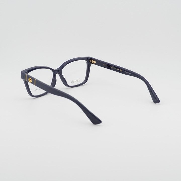 Gucci Gucci GG0634O 004 Eyeglasses Blue 55mm Cat Eye Frame Size ONE SIZE - 10 Thumbnail
