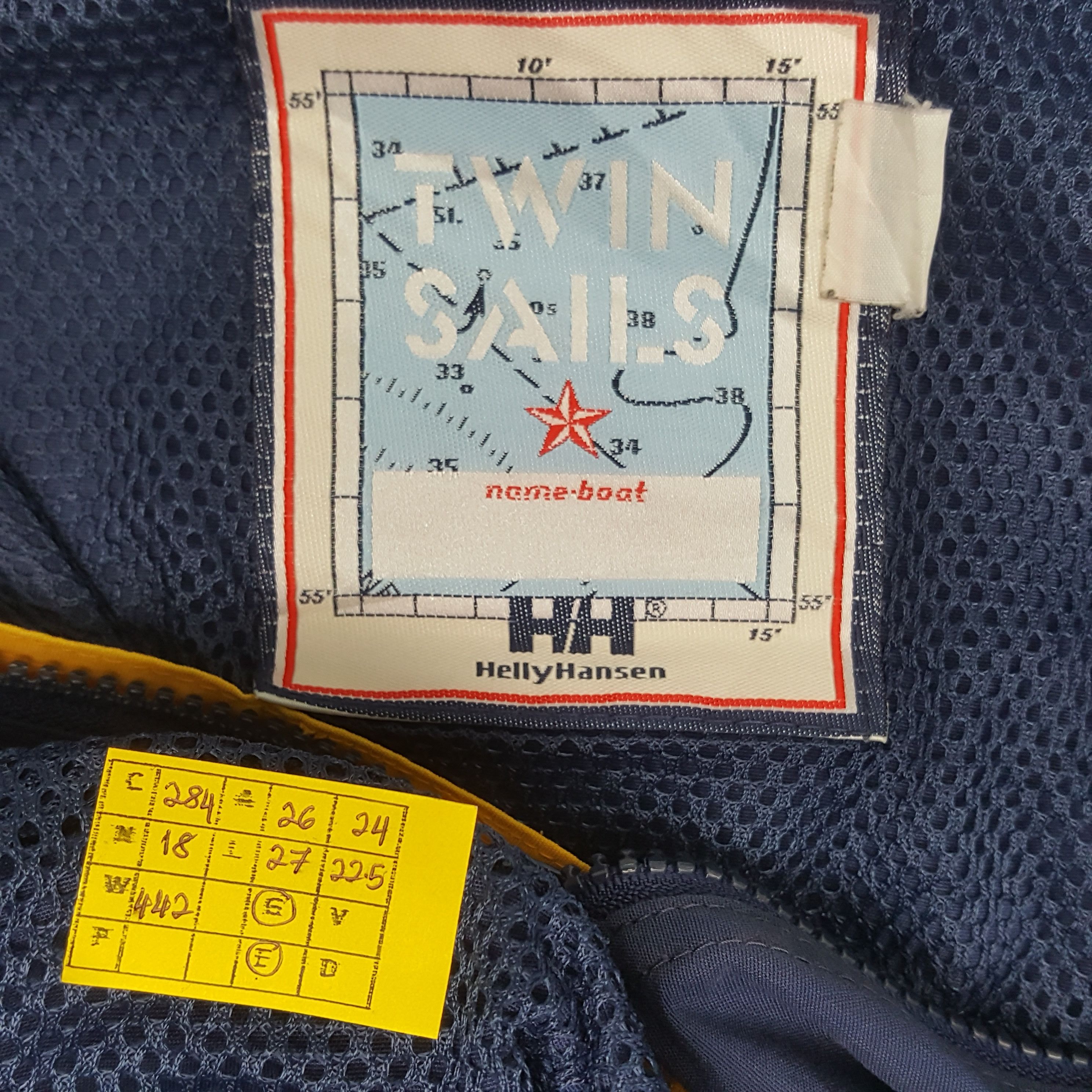 Helly Hansen × Vintage Vintage Helly Hansen Twin Sails Hoodie Jacket C284N18 Size US XL / EU 56 / 4 - 5 Thumbnail