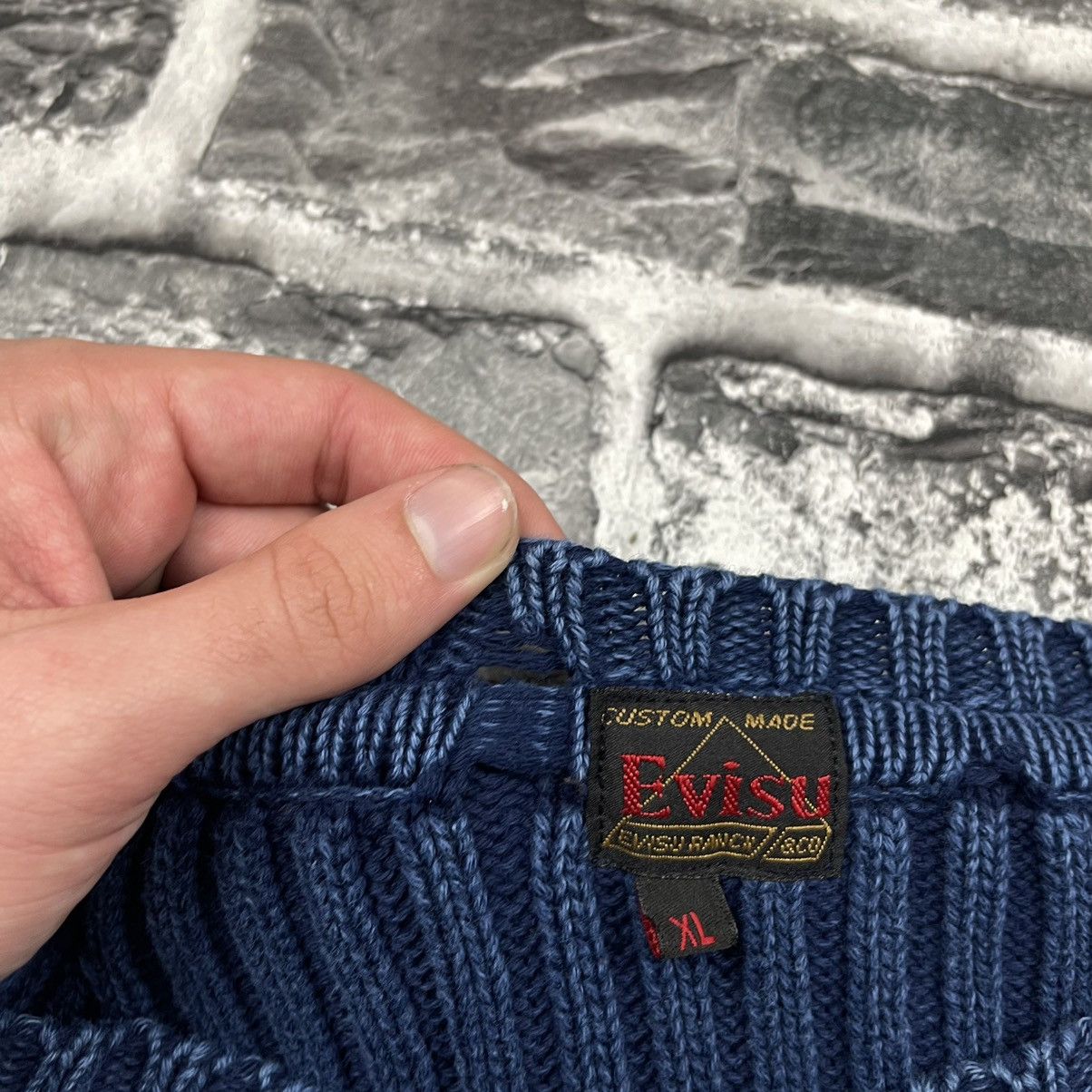 Evisu × Japanese Brand Evisu Vintage Sweater Size US L / EU 52-54 / 3 - 8 Thumbnail
