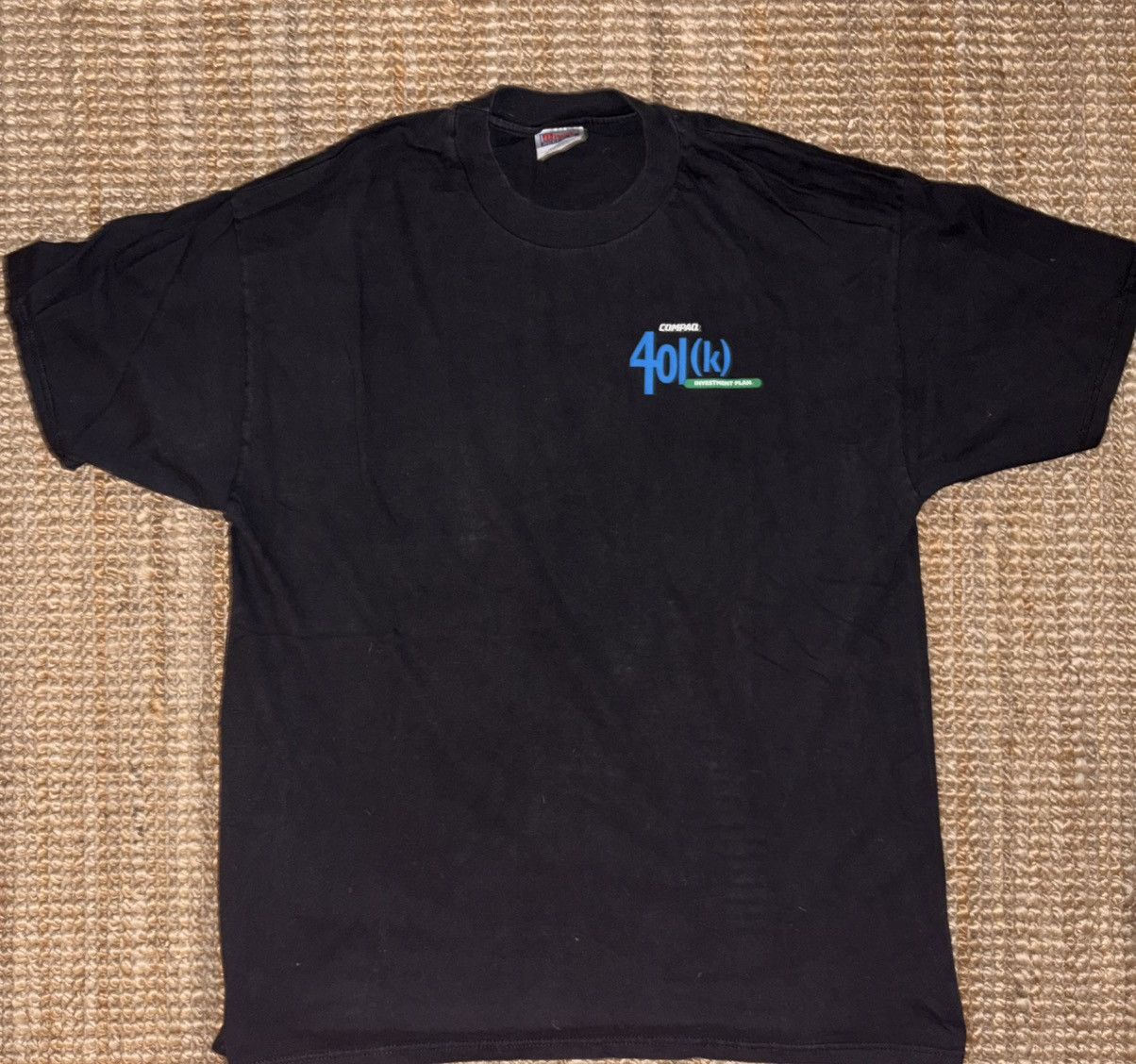 Hanes Vintage Compaq 401(k) Shirt Size US XL / EU 56 / 4 - 3 Thumbnail
