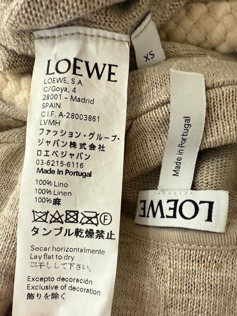 Loewe LOEWE Flaxen hooded sweater dress Size S / US 4 / IT 40 - 9 Thumbnail