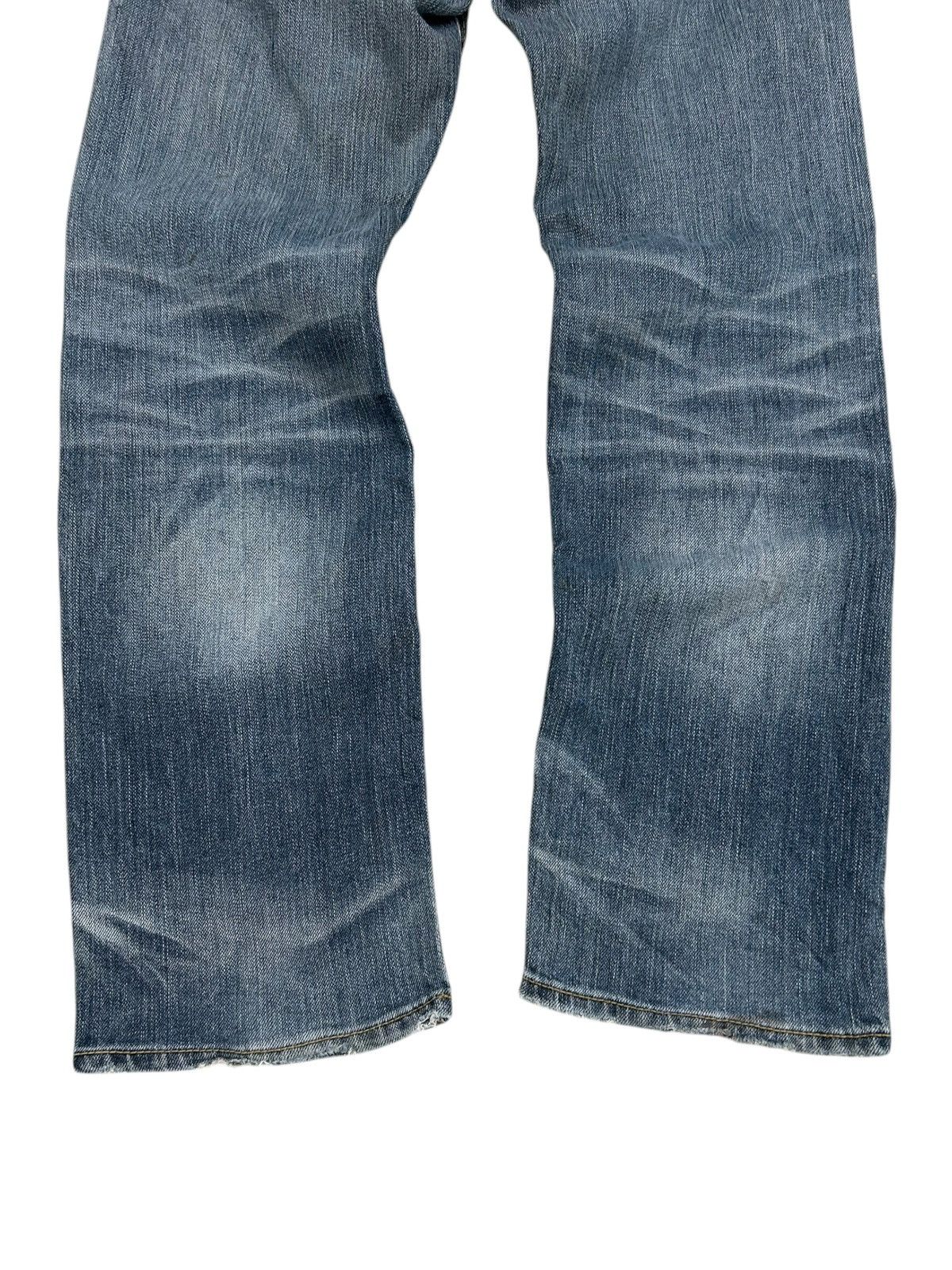 20471120 × GOSTAR DE FUGA × Japanese Brand Back Japan Jean Distressed Light Washed Junya Watanabe Style Size US 29 - 10 Thumbnail