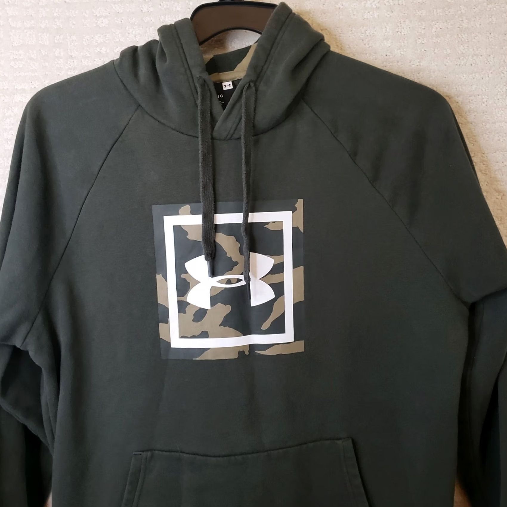 Under Armour Under Armour Hoodie Mens L Green Camouflage Logo Pullover Jersey Hunting Size US L / EU 52-54 / 3 - 2 Thumbnail