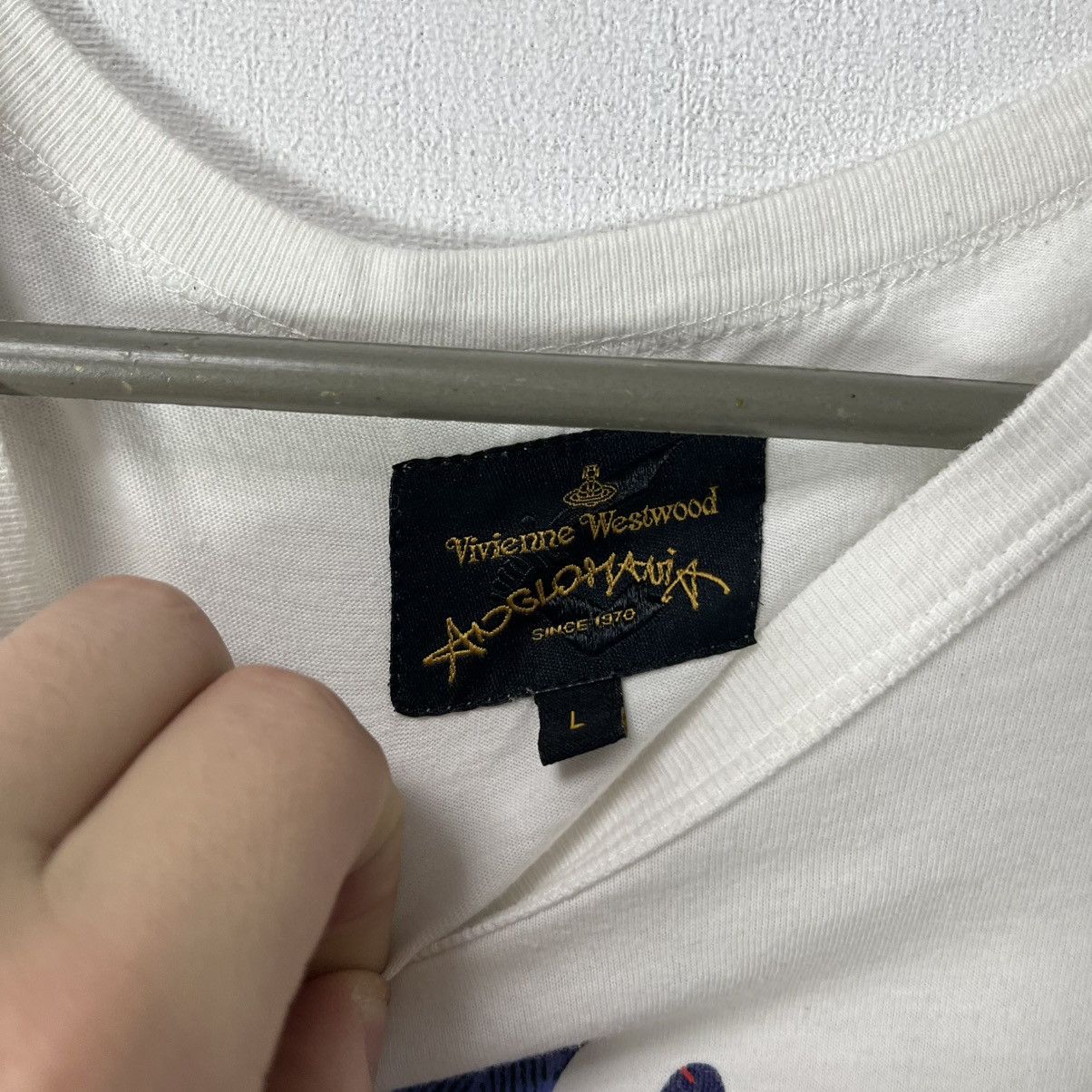 Vivienne Westwood Vivienne westwood t-shirt big logo Size US L / EU 52-54 / 3 - 8 Thumbnail