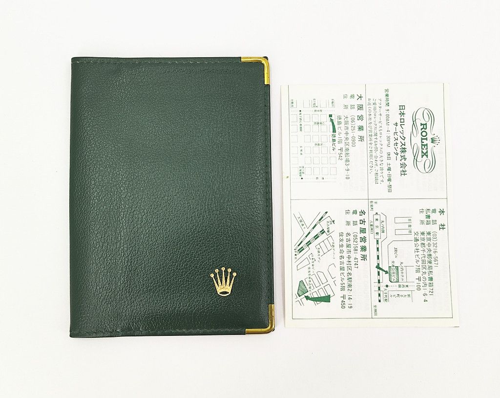 Rolex ROLEX Geneve leather passport holder with card slots R05 Size ONE SIZE - 3 Thumbnail