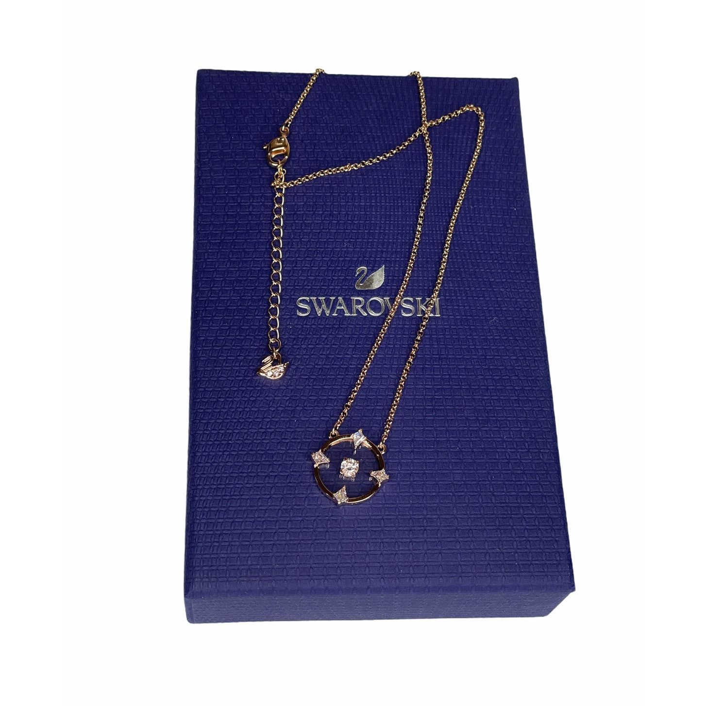 Swarovski Swarovski North necklace White, Rose-gold tone plated Glass Size ONE SIZE - 1 Thumbnail