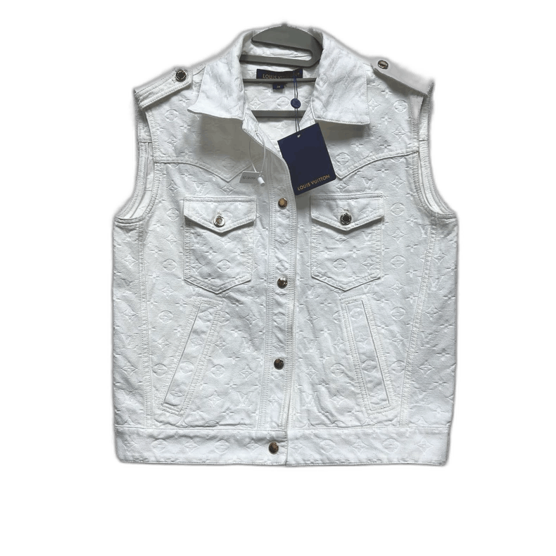 Louis Vuitton LOUIS VUITTON Nautical Series Denim Vest Size US XS / EU 42 / 0 - 1 Thumbnail
