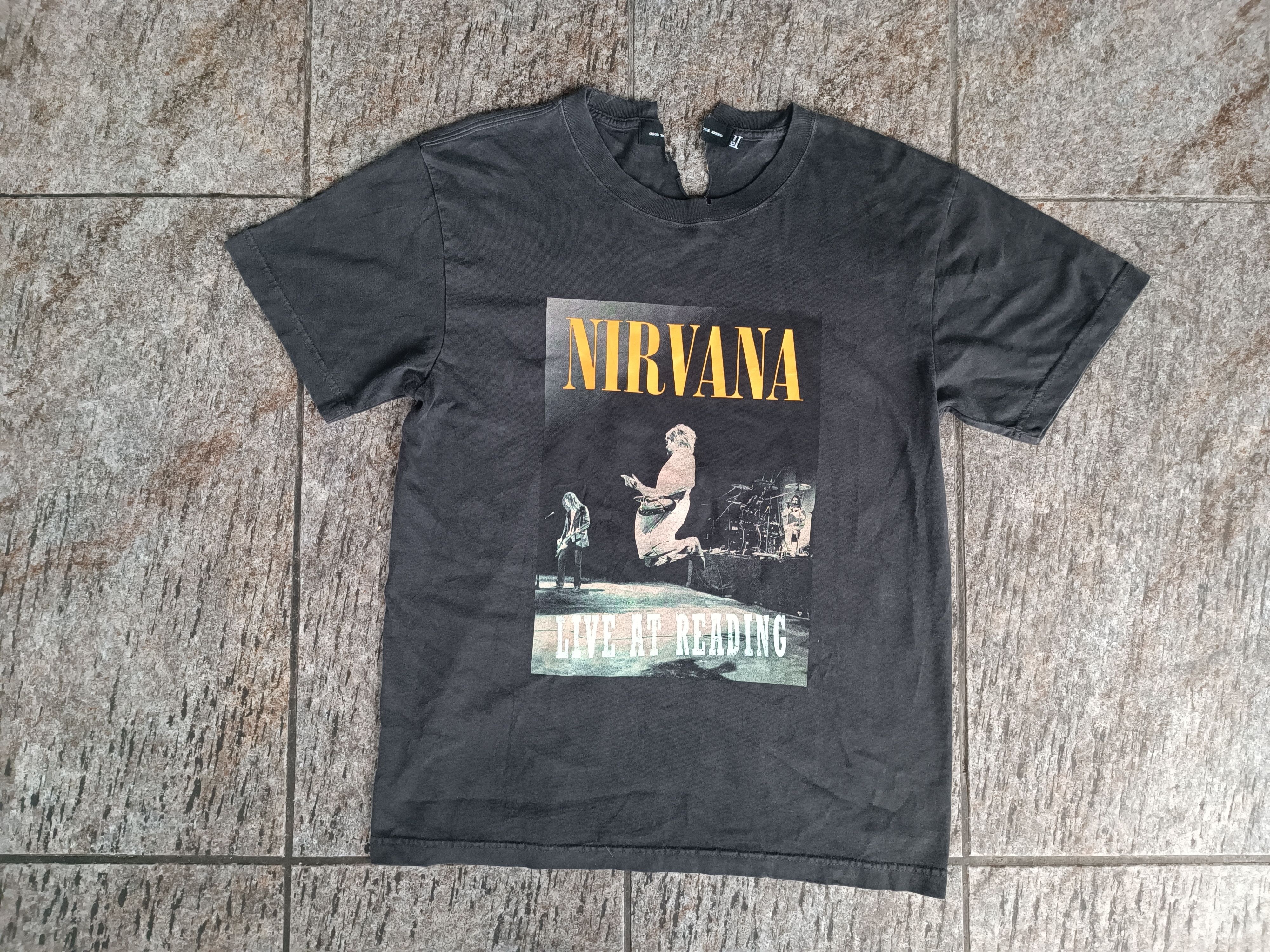 Nirvana t shirt band nirvana live at reading Size US M / EU 48-50 / 2 - 1 Thumbnail