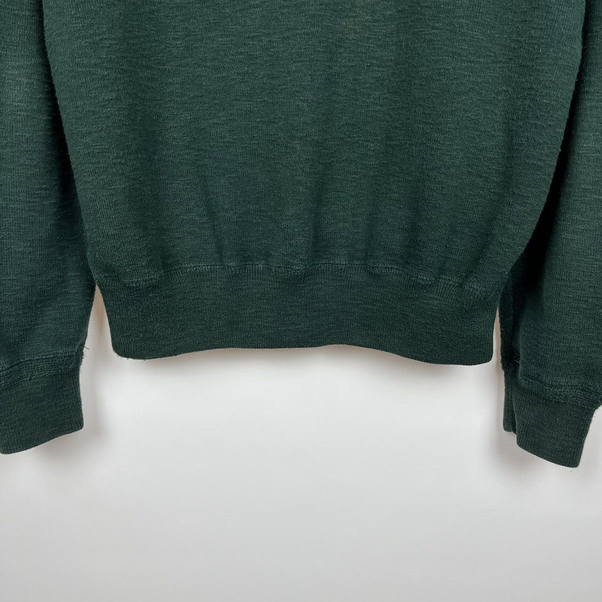 Polo Ralph Lauren Vintage Polo Ralph Lauren big logo 1/4 zip sweater 90’s Size US M / EU 48-50 / 2 - 22 Thumbnail