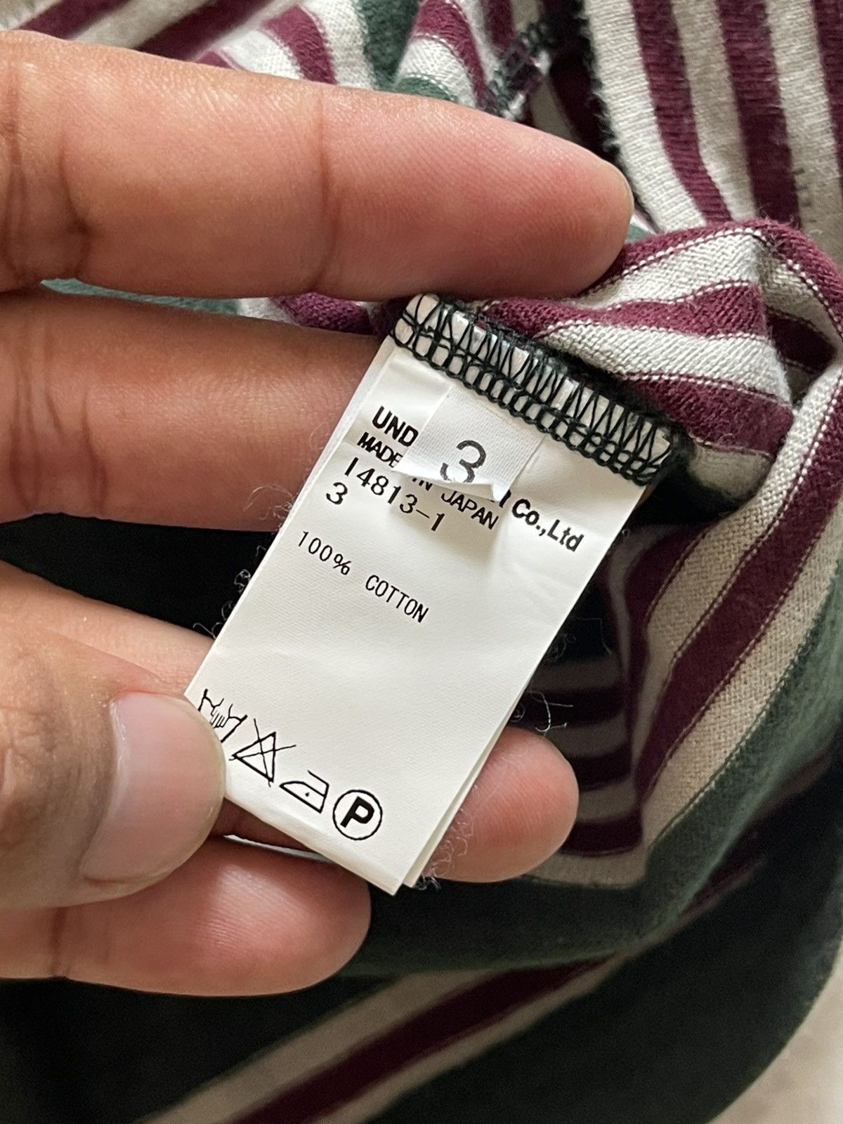 Undercover Undercover Stripe Pocket Tee Size US M / EU 48-50 / 2 - 9 Thumbnail