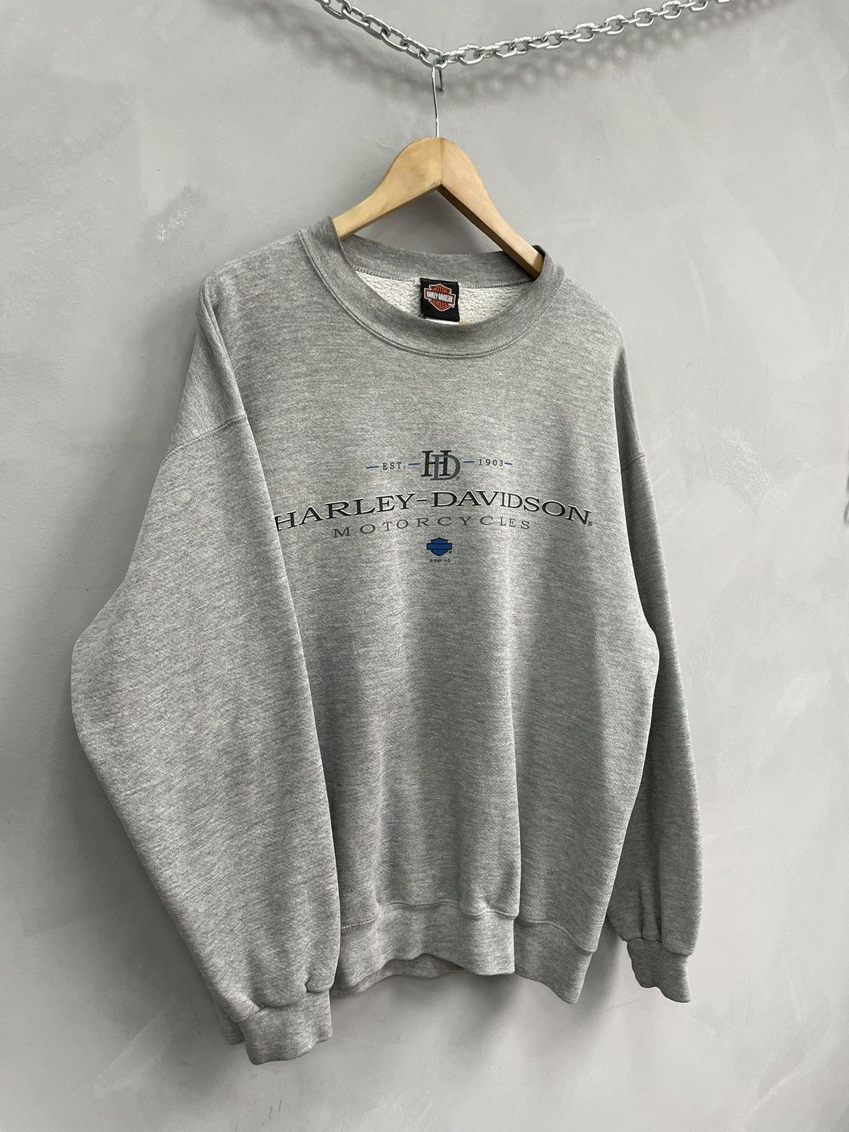 Harley Davidson Harley davidson vintage sweatshirt y2k crewneck retro Size US L / EU 52-54 / 3 - 6 Thumbnail