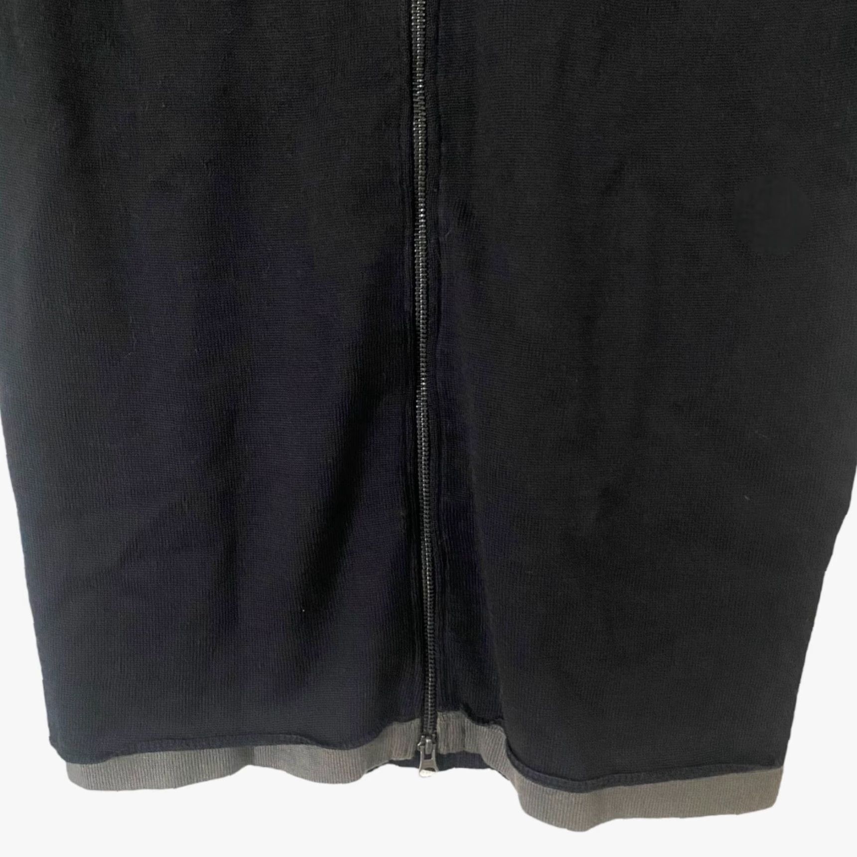Vintage VINTAGE Jeordie's Italia Wool Blend Sweater Jacket Mens XL Black Full Zip Long Sleeve Size US XL / EU 56 / 4 - 6 Thumbnail