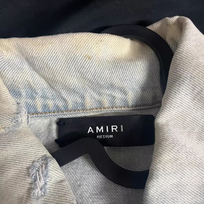 Amiri Amiri 19SS Vintage Airbrush Hollywood Trucker Jacket Size US M / EU 48-50 / 2 - 7 Thumbnail