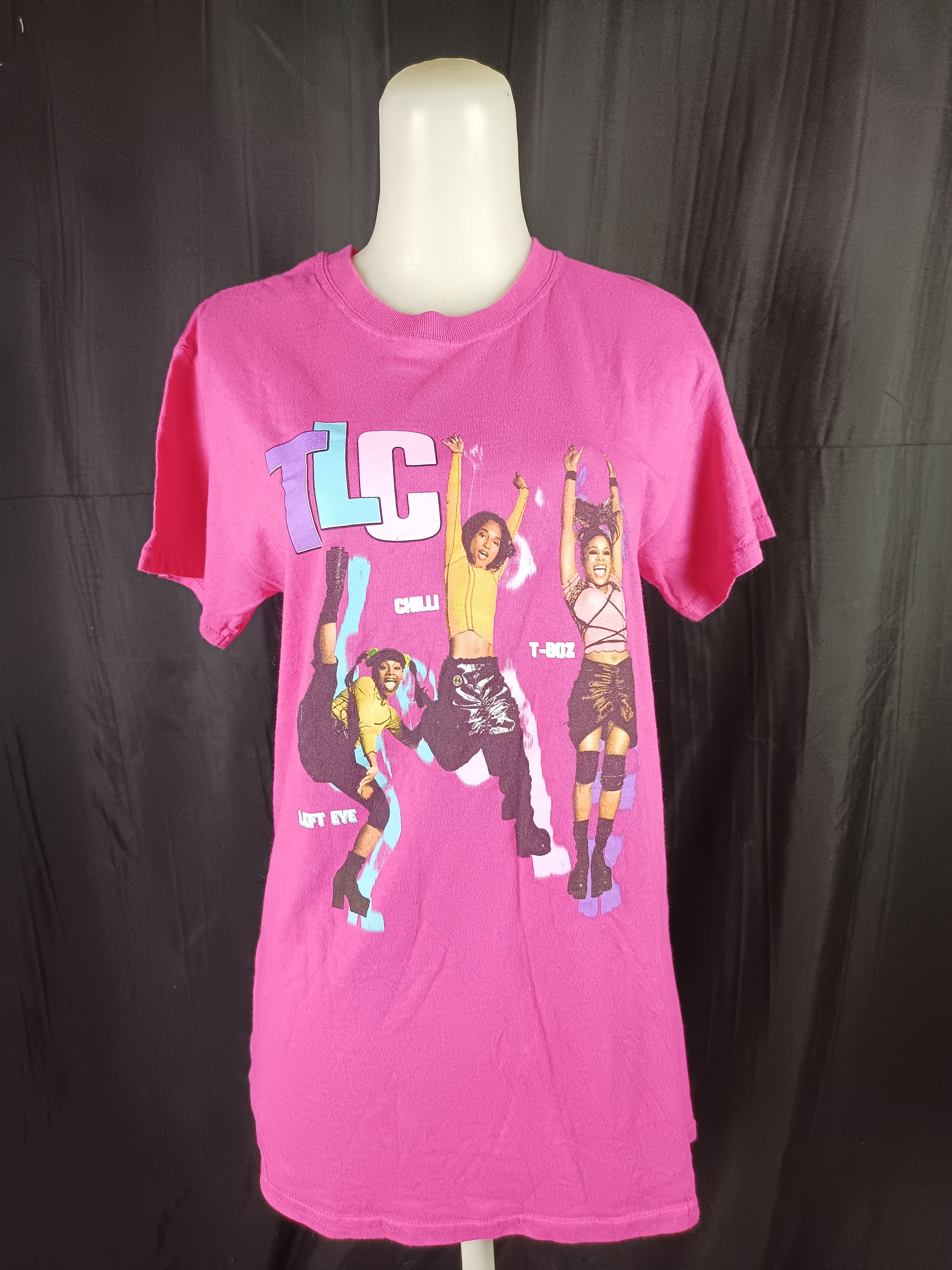 Cross Colours × Rap Tees × Vintage TLC Hip-Hop Group Missing Randy Allen Cross Colours Tags Size S / US 4 / IT 40 - 1 Thumbnail