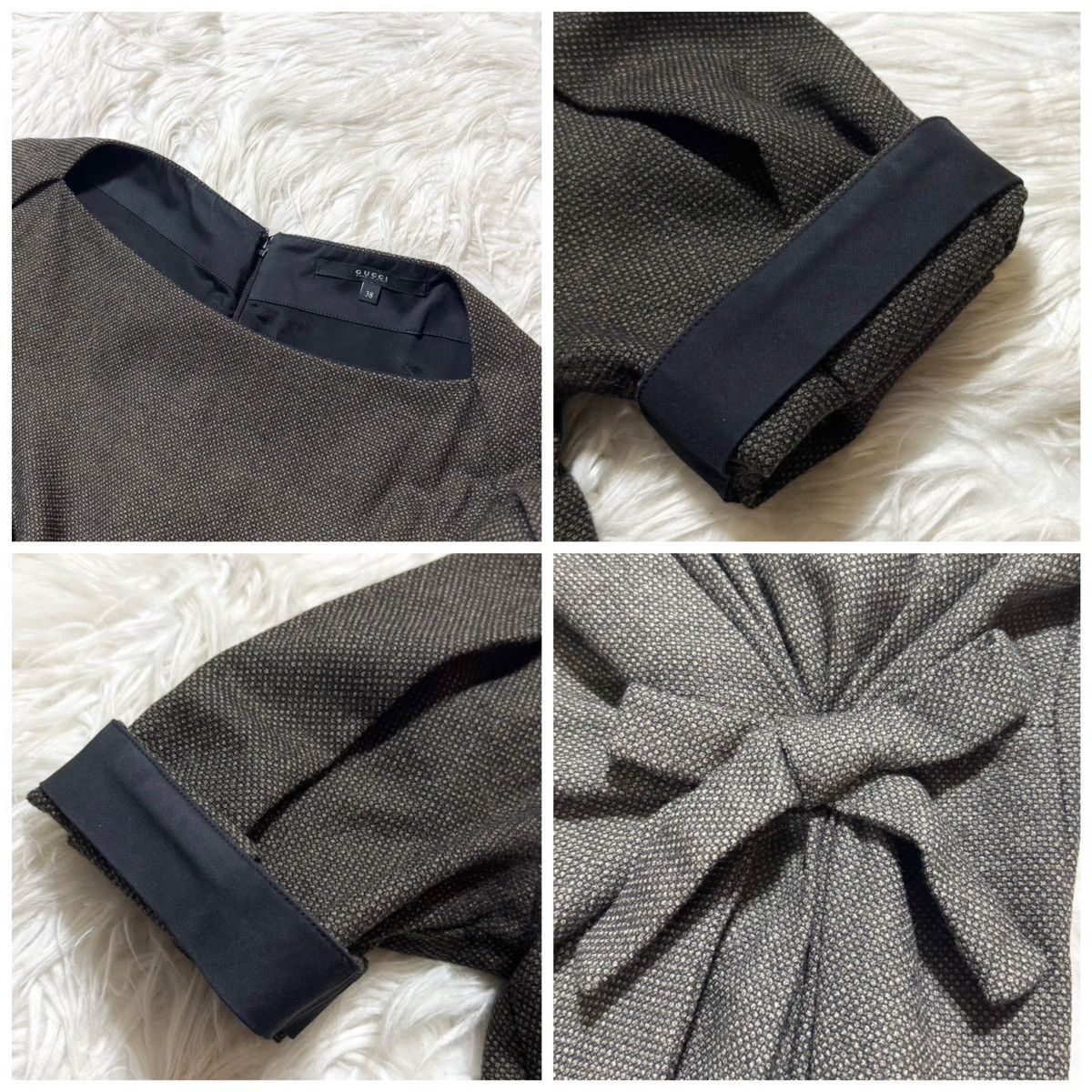 Gucci Gucci Twisted Dress with Ribbon Size XS / US 0-2 / IT 36-38 - 3 Thumbnail