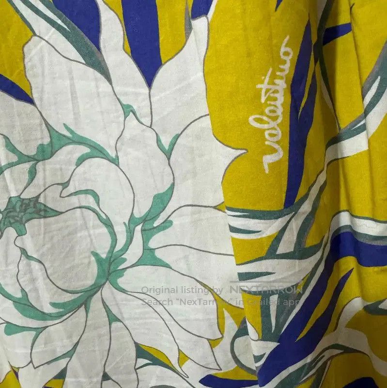 Valentino Valentino Men's Colorful Floral Print Shirt . Size US S / EU 44-46 / 1 - 6 Thumbnail