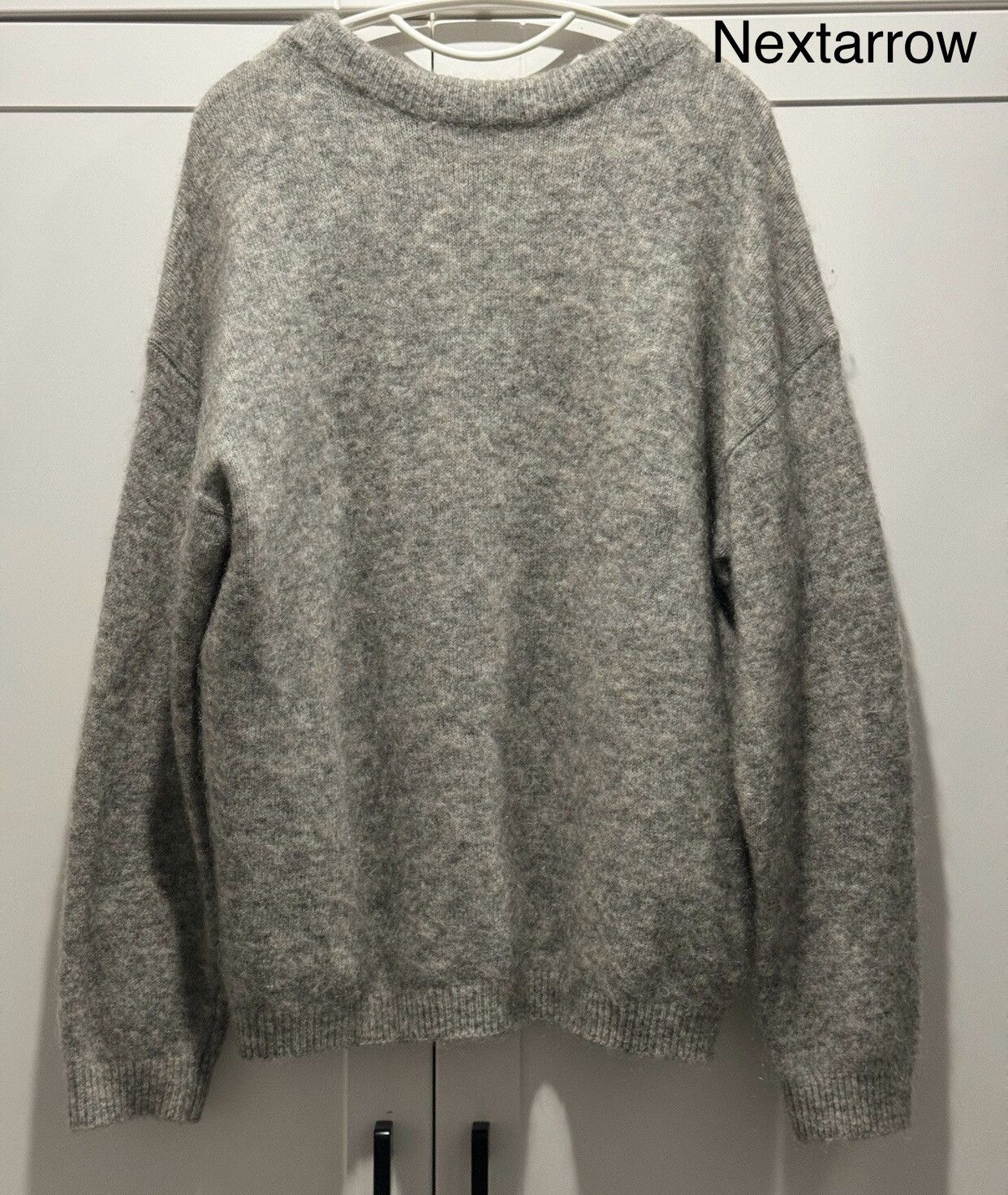 Acne studios Mohair crew-neck hoodie 2412-Nextarrow