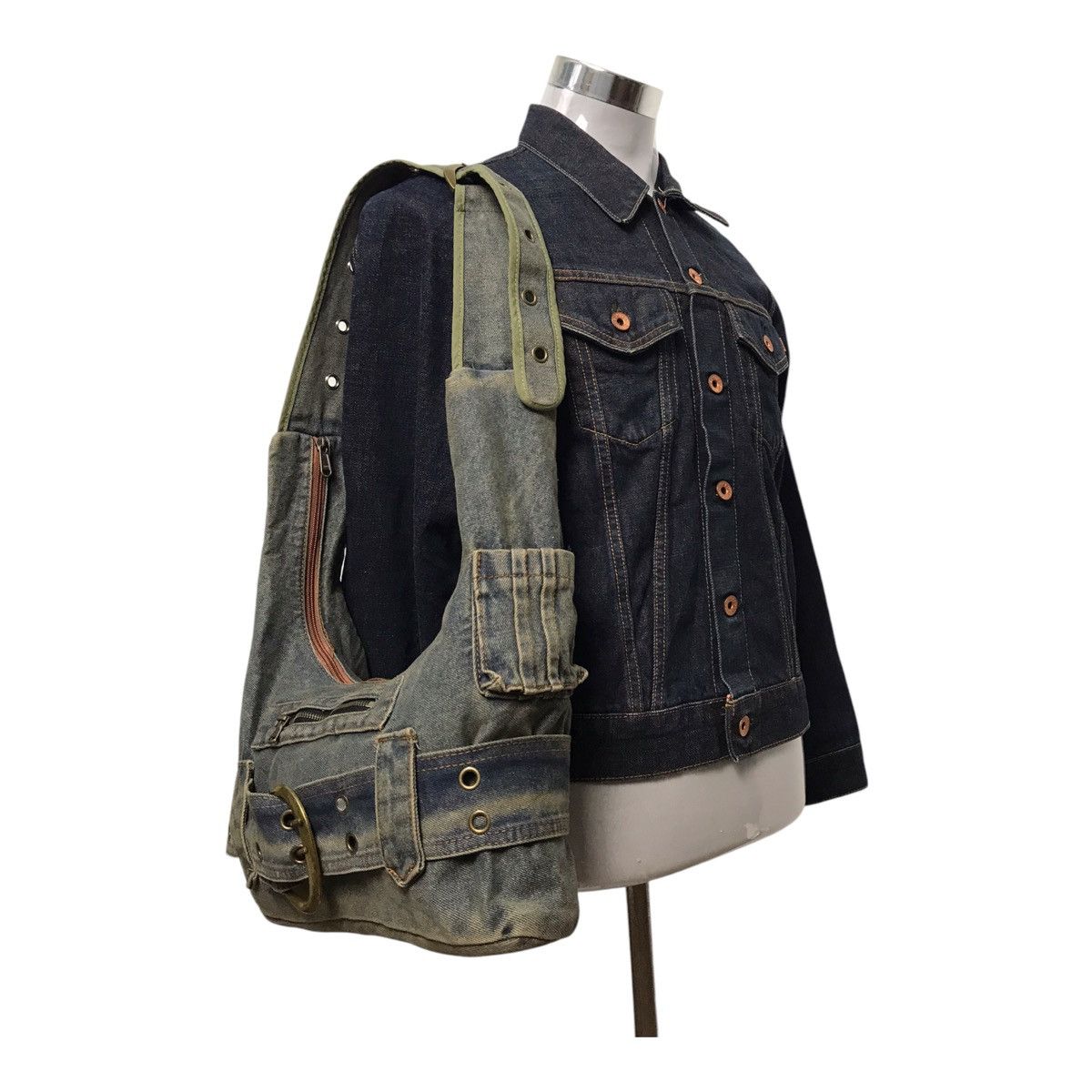 Hysteric Glamour Denim Custom Buckle Shoulder Bag Size ONE SIZE - 2 Thumbnail