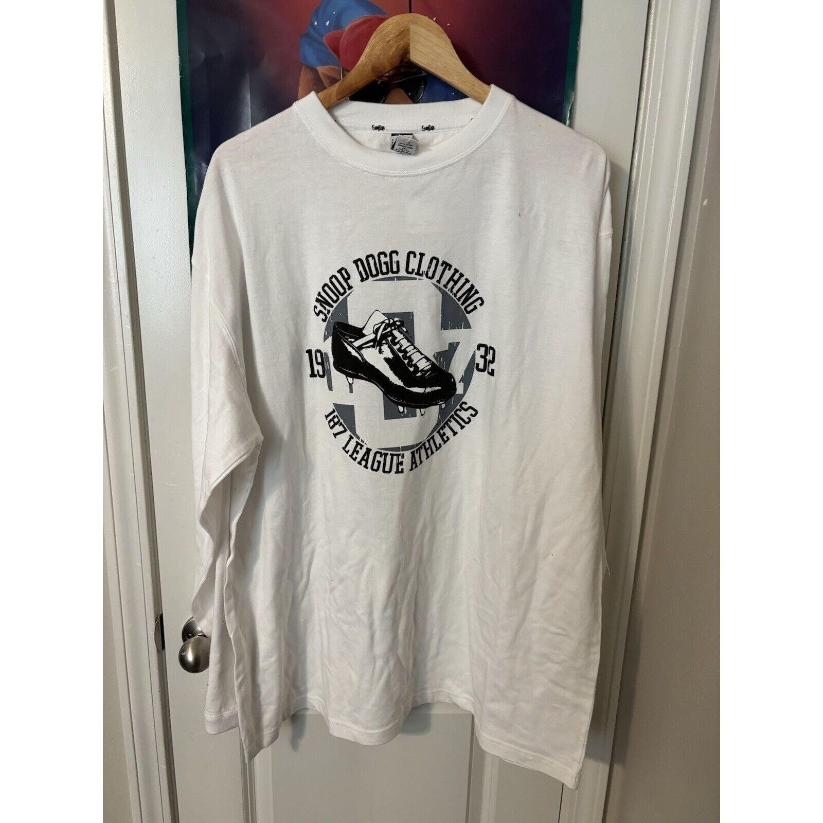 Snoop Dogg Vintage Snoop Dogg Clothing deadstock y2k longsleeve XL Whit Size US XL / EU 56 / 4 - 1 Thumbnail