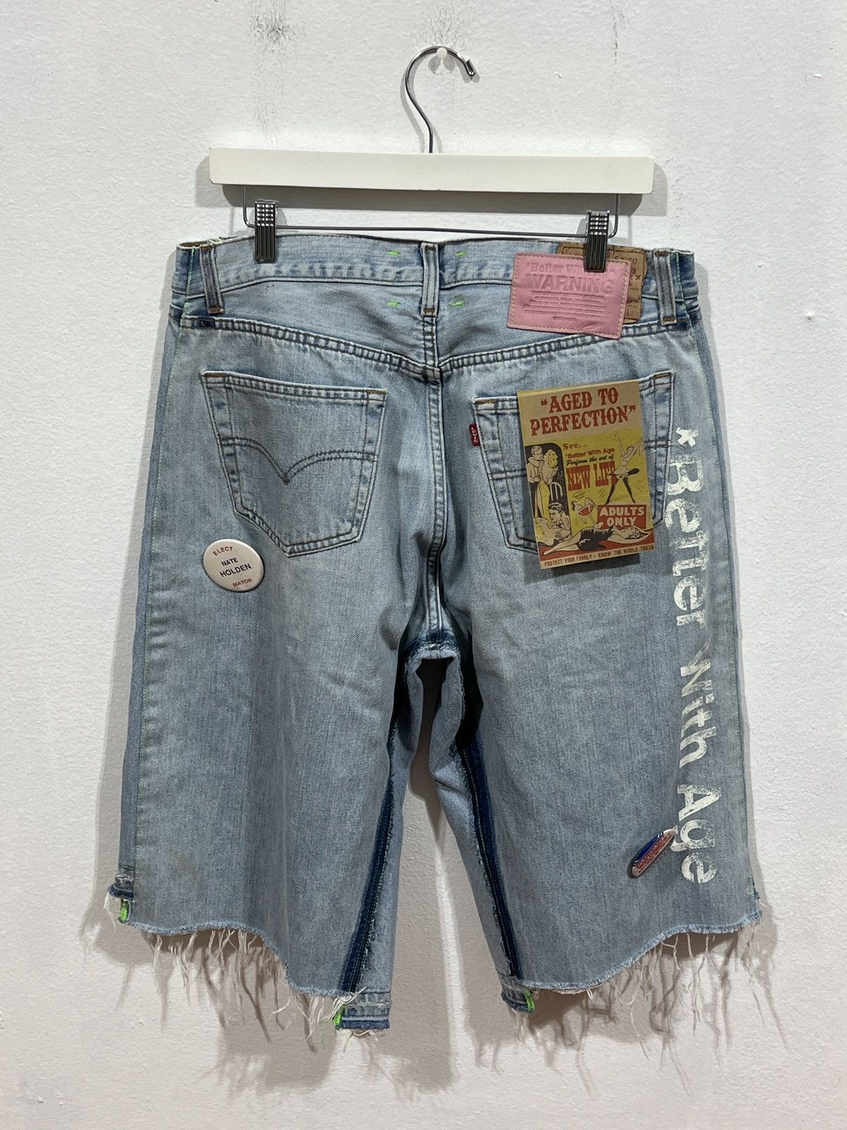 Better With Age Better With Age Campaing Triple-Wide Denim Short Size US 36 / EU 52 - 8 Thumbnail
