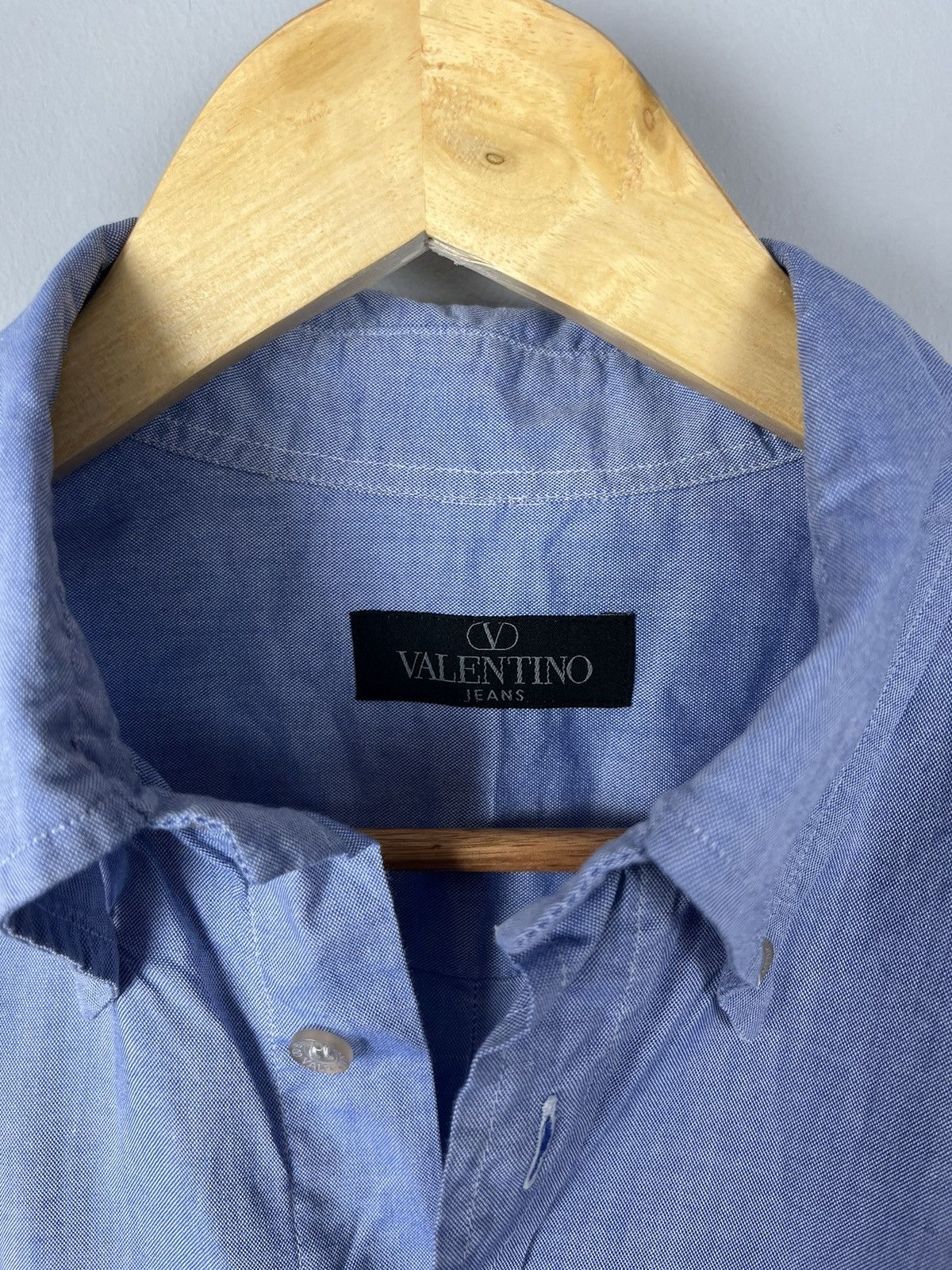 Valentino × Vintage Valentino Vintage Retro Y2K 90s Shirt Made in Italy Size US M / EU 48-50 / 2 - 7 Thumbnail