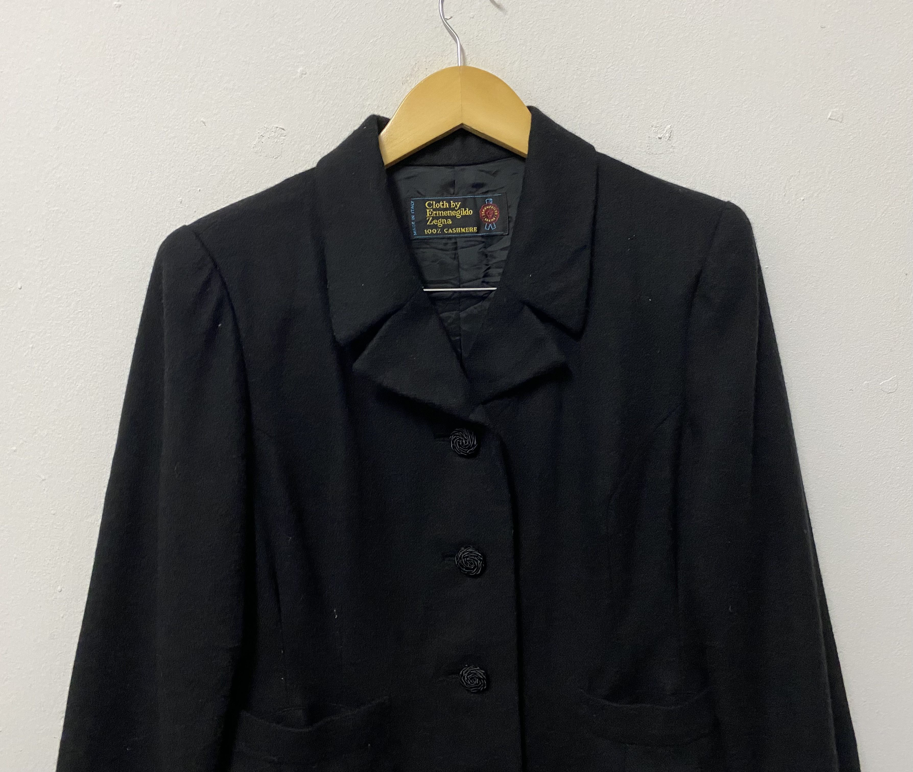 Ermenegildo Zegna Ermenegildo Zegna Italian Fabric Cashmere Minimalist Coat Size M / US 6-8 / IT 42-44 - 3 Thumbnail