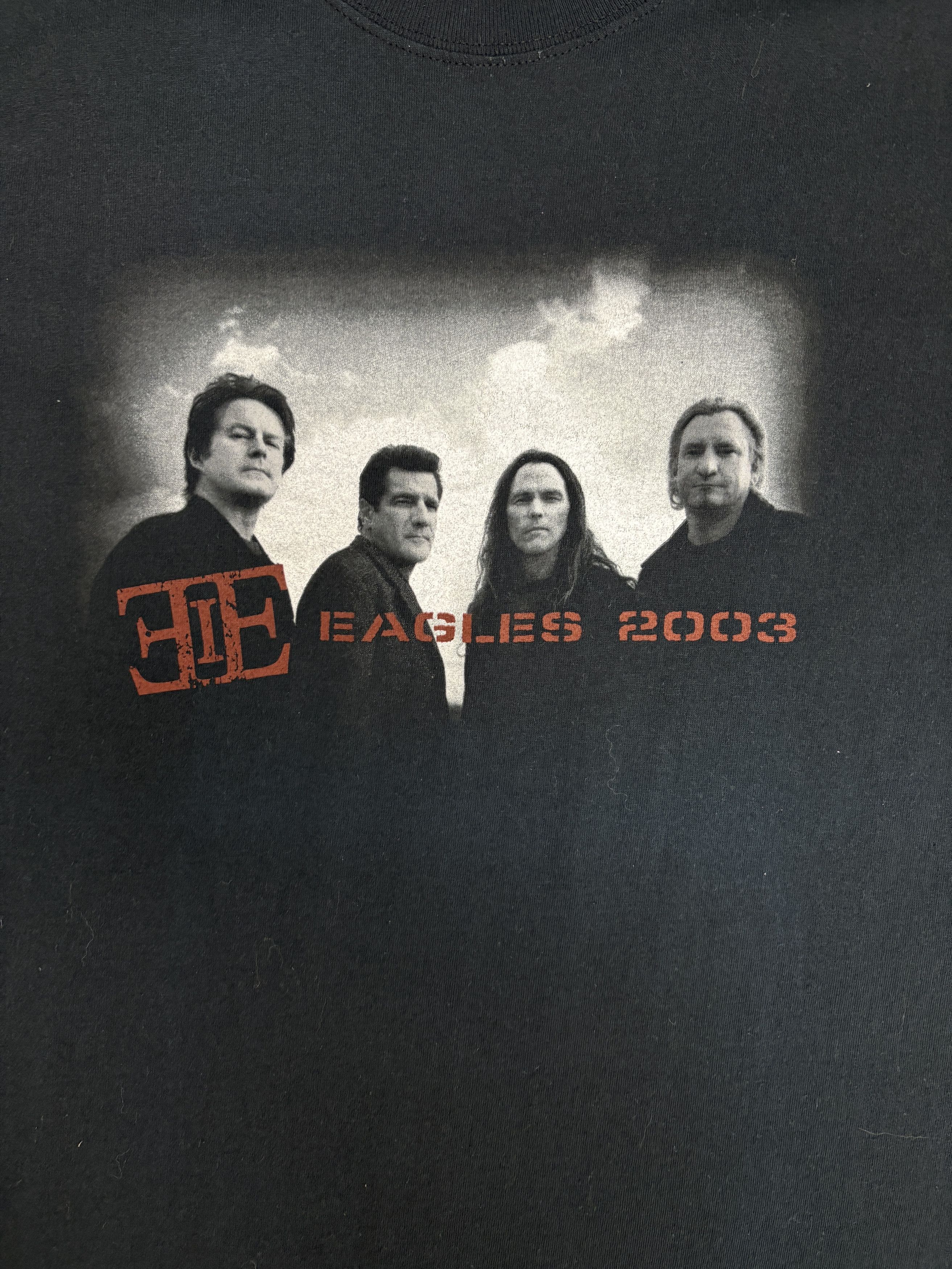 Vintage Eagles Farewell Tour 2003 Vintage Black T-Shirt Tee Size US XL / EU 56 / 4 - 2 Thumbnail