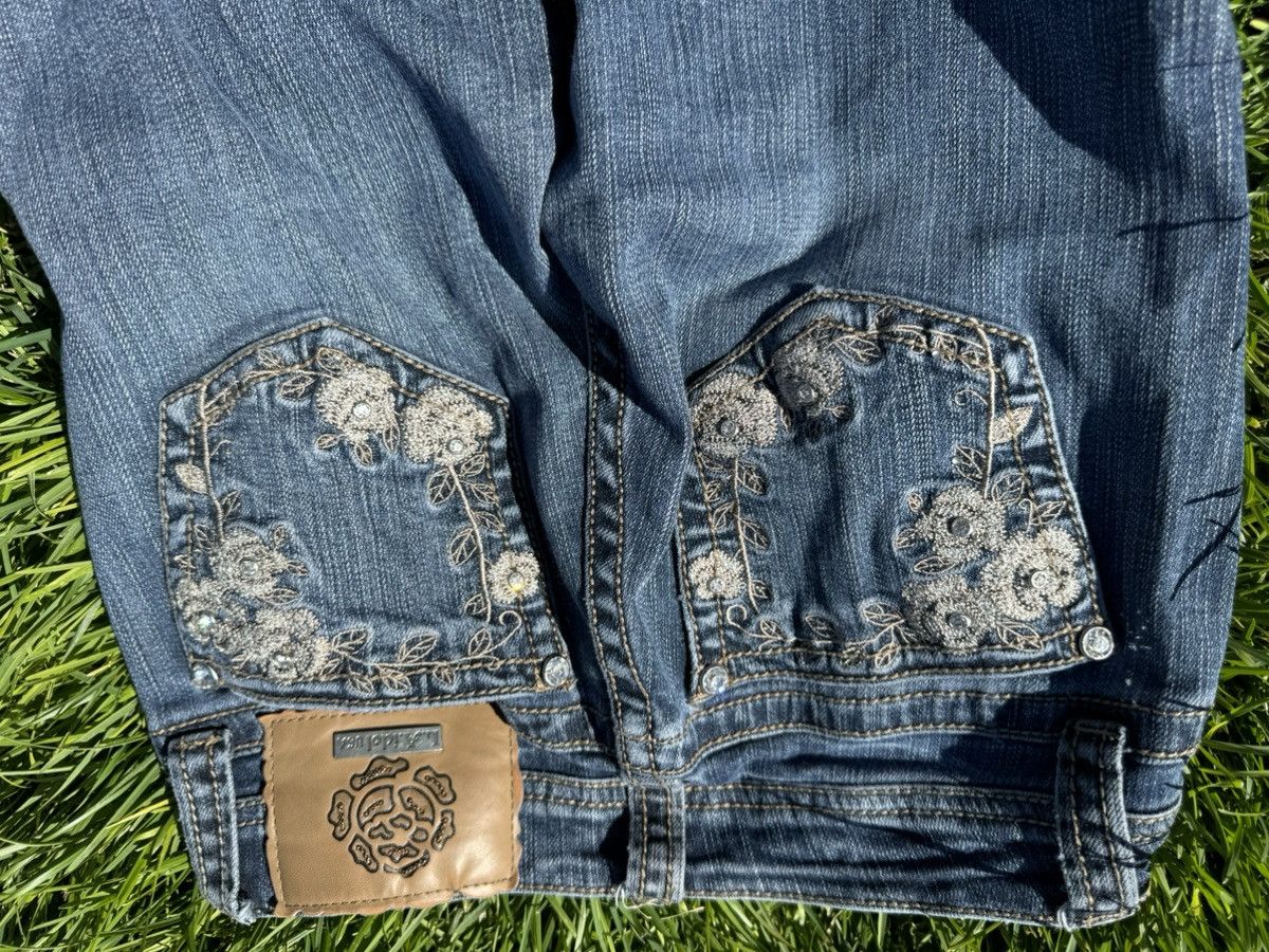 Vintage bling vintage y2k jeans Size 25" / US 0 / IT 36 - 1 Thumbnail