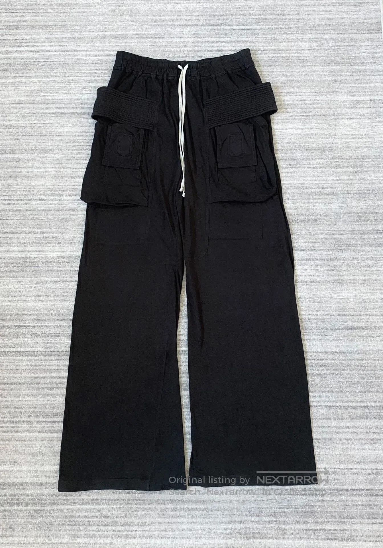 Rick Owens Rick Owens Double Ring Wide Leg Pants. Size US 30 / EU 46 - 1 Thumbnail