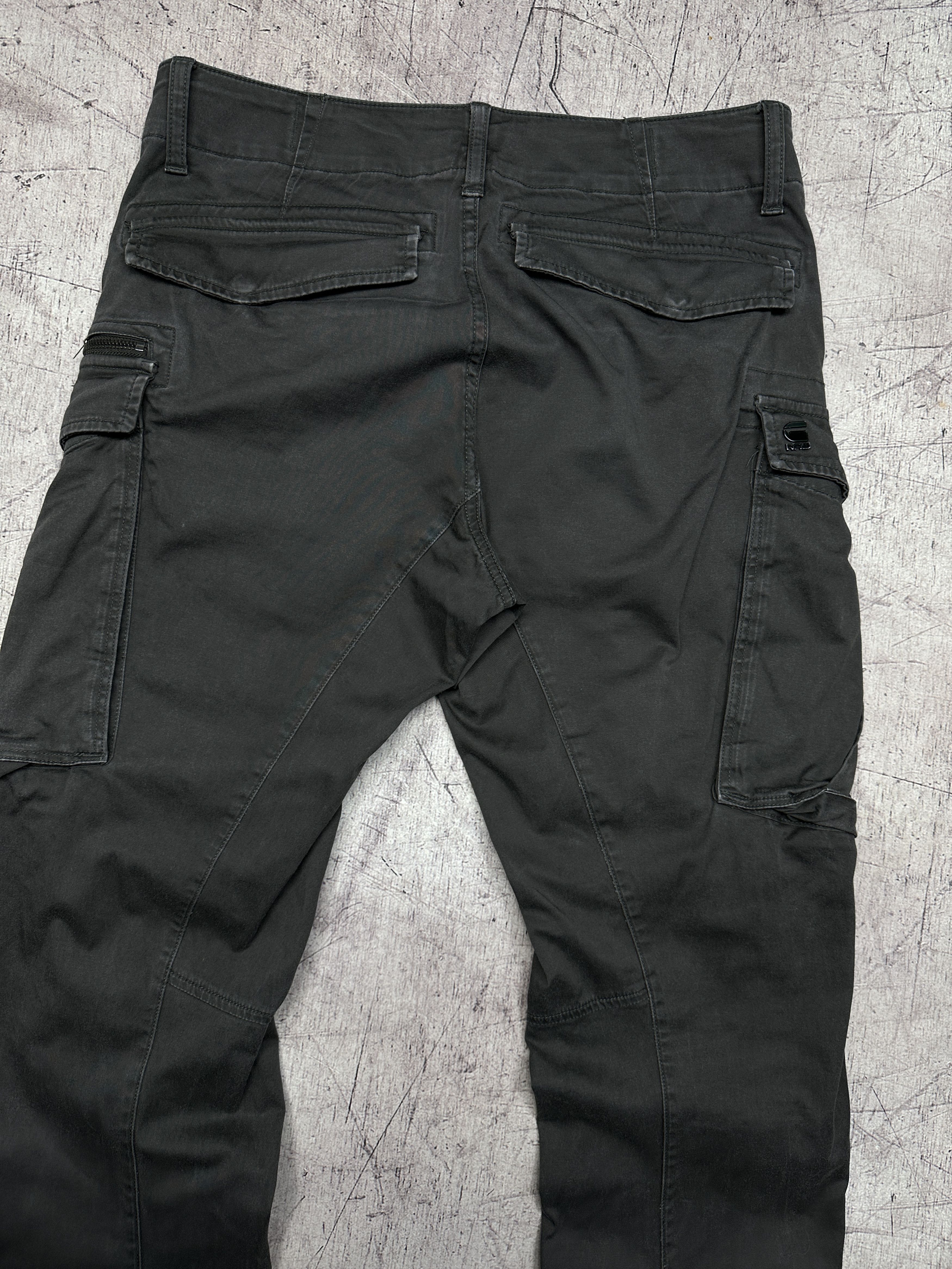 G-Star G Star Raw Mens Rovic Zip 3D Straight Tapered Cargo Pants Size US 32 / EU 48 - 8 Thumbnail