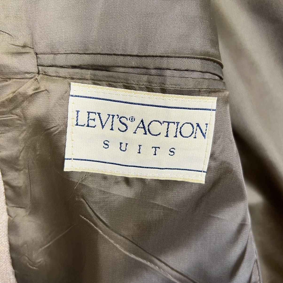 Levi's Vintage Clothing 🔥 VINTAGE LEVIS ACTION SUITS STAPRESS BLAZER Size US M / EU 48-50 / 2 - 14 Thumbnail