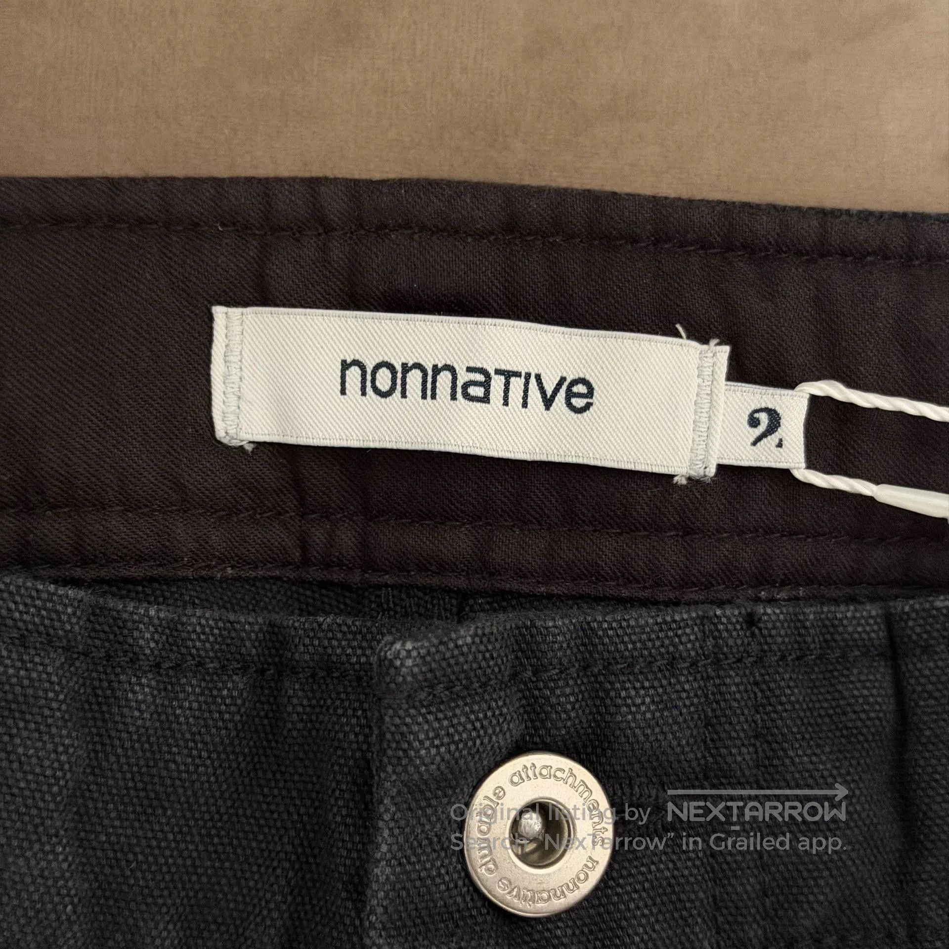 Nonnative nonnative WORKER TROUSERS SULFUR DYE. Size US 26 / EU 42 - 4 Thumbnail