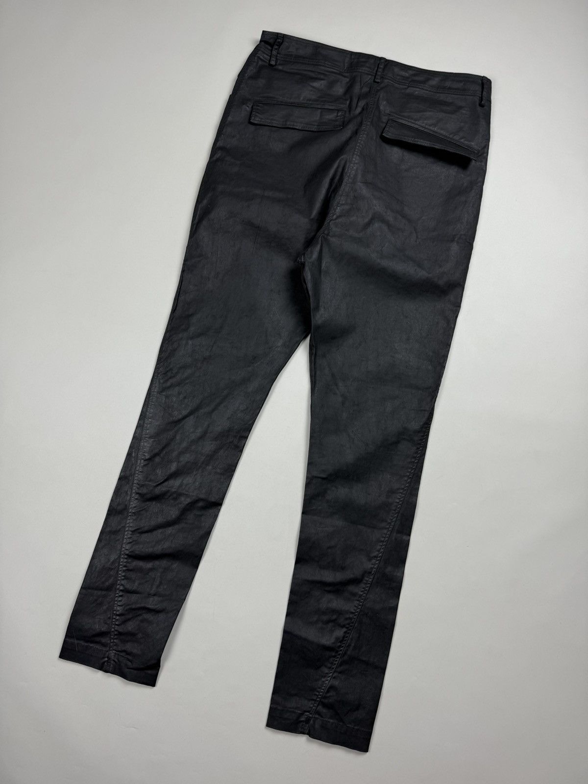 Rundholz BNWT! Rundholz Dip Coated Cotton Drop Crotch Pants Trousers Size 28" / US 6 / IT 42 - 22 Thumbnail