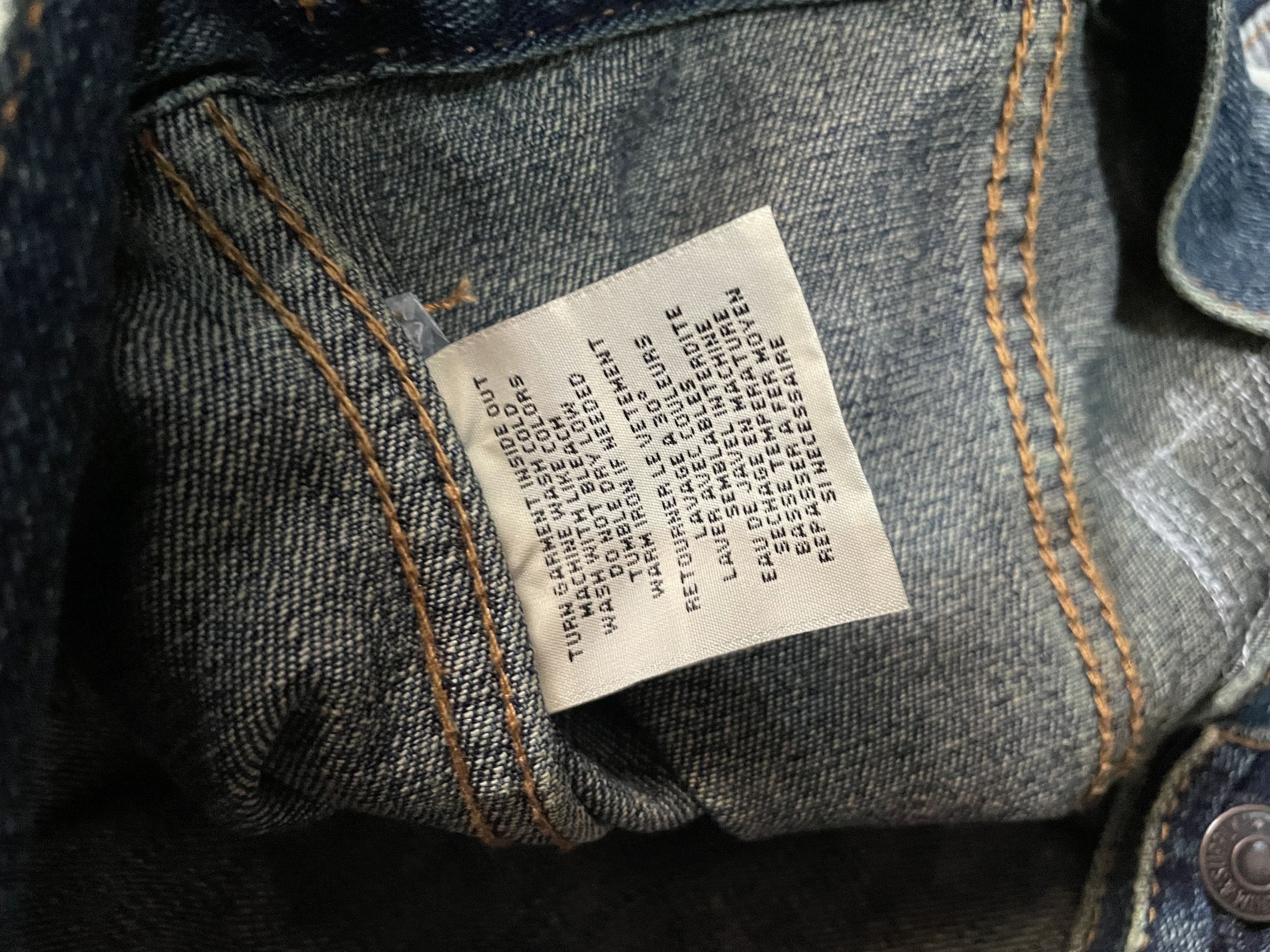 Denim & Supply Ralph Lauren Denim Trucker Jacket - American Flag Damage Patch Size US L / EU 52-54 / 3 - 10 Thumbnail