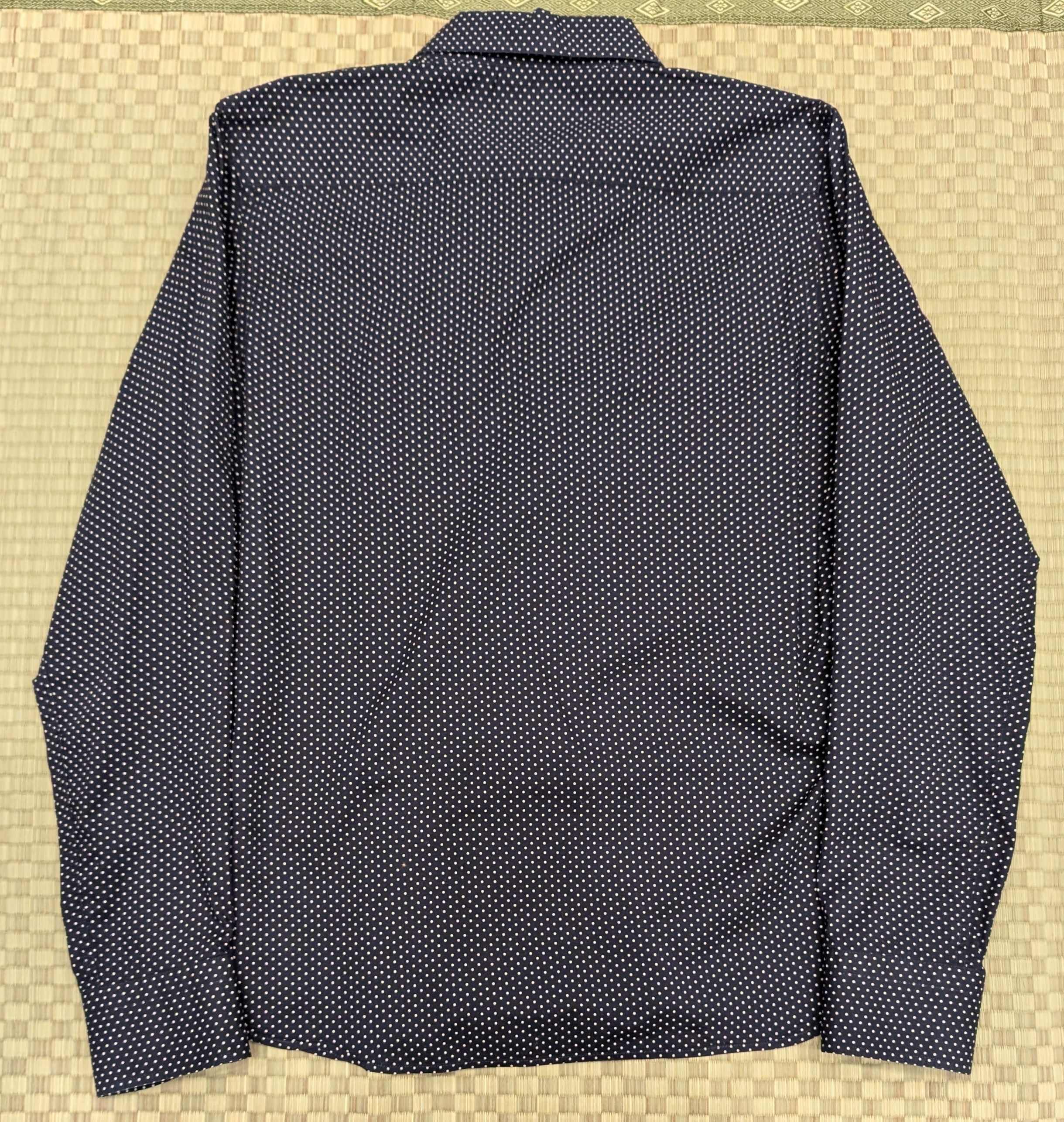 agnes b. Agnes B. Cotton Saori Polka Dot Button Down Shirt Size US L / EU 52-54 / 3 - 2 Thumbnail