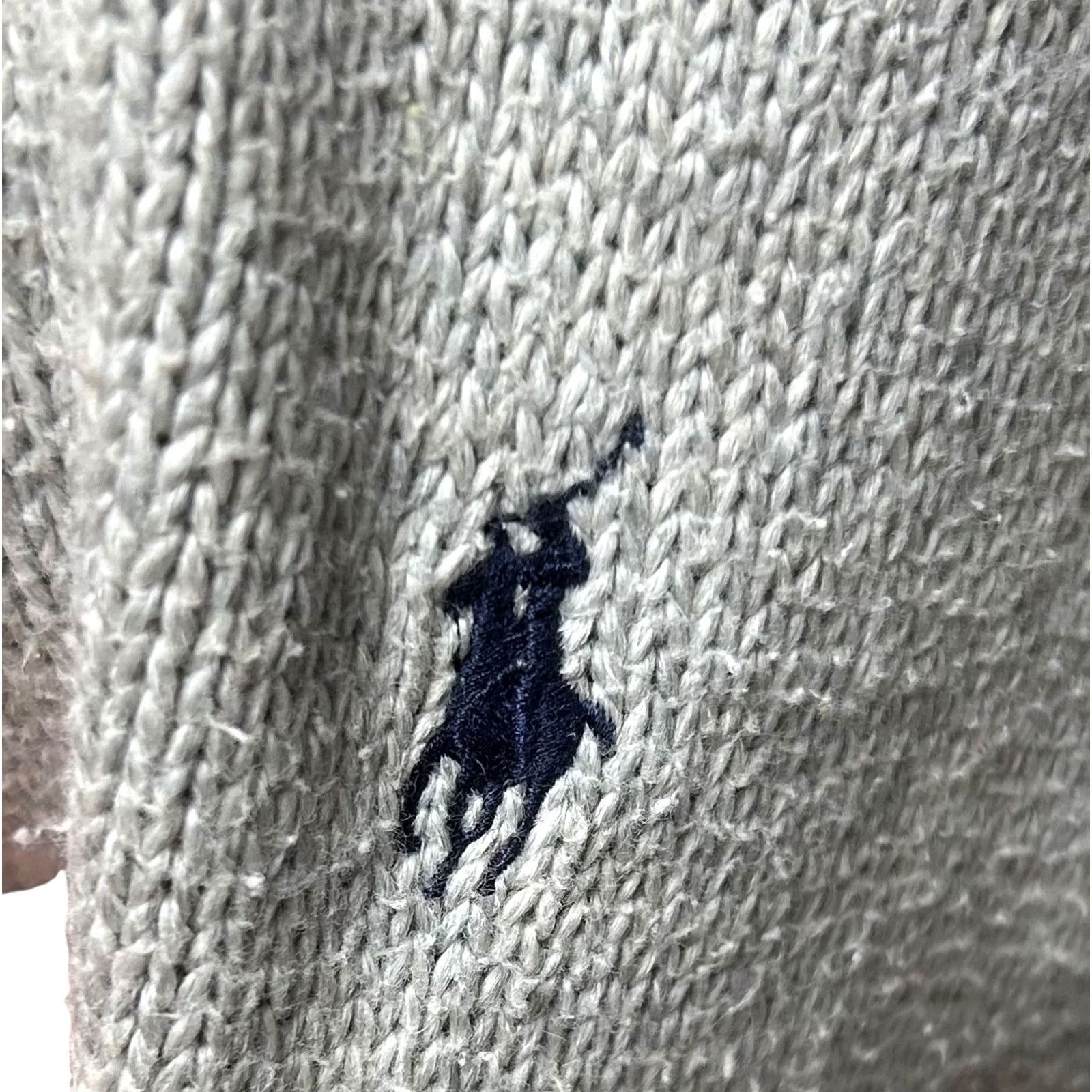 Ralph Lauren Polo Ralph Lauren Women's Light Gray Knitted Sweater XL Long Sleeve Pullover Size XL / US 12-14 / IT 48-50 - 4 Thumbnail
