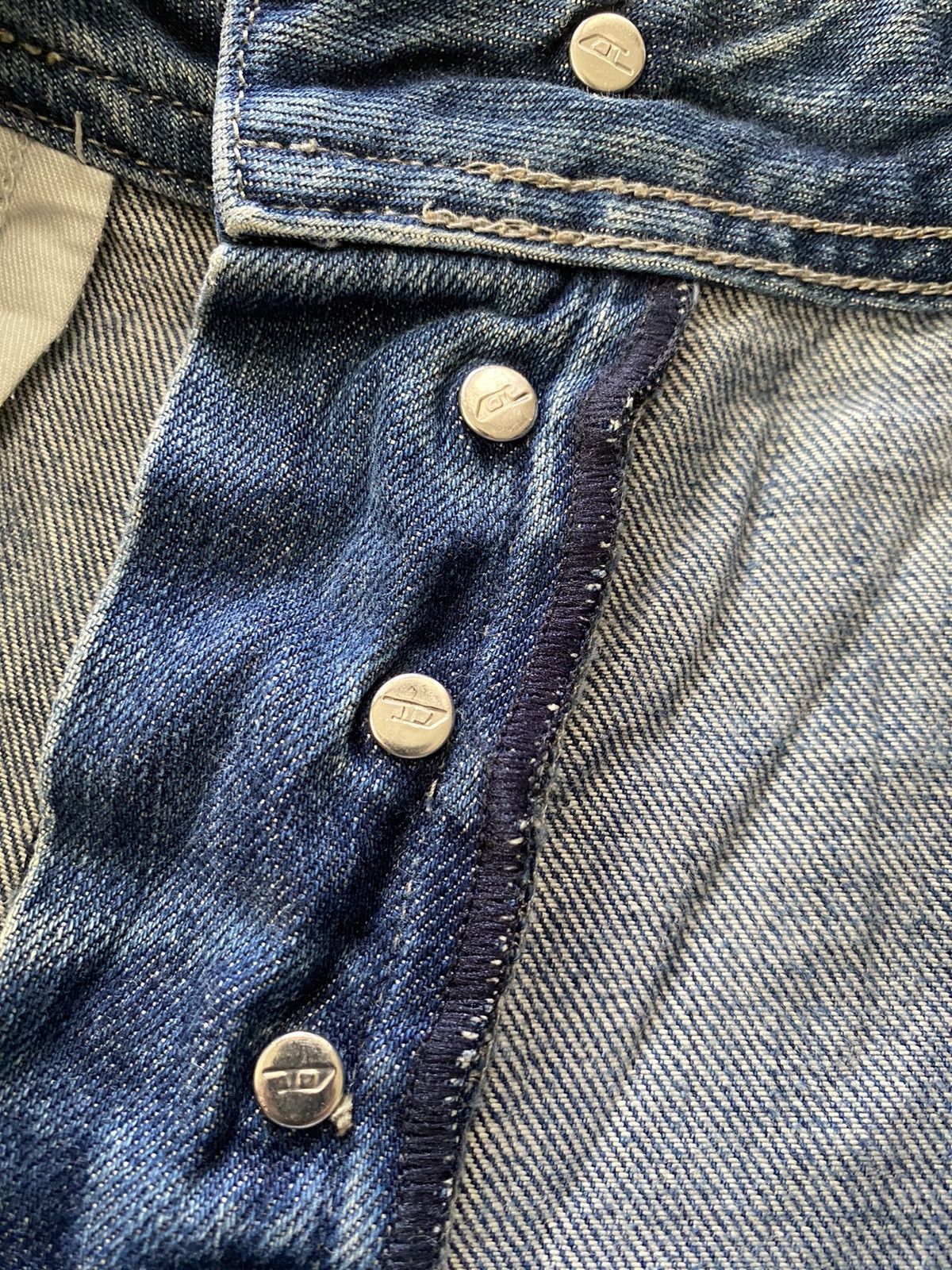 Diesel × Vintage VINTAGE DIESEL Y2K BOOTCUT ZATINY WASH JEANS PANTS Size 30" / US 8 / IT 44 - 7 Thumbnail