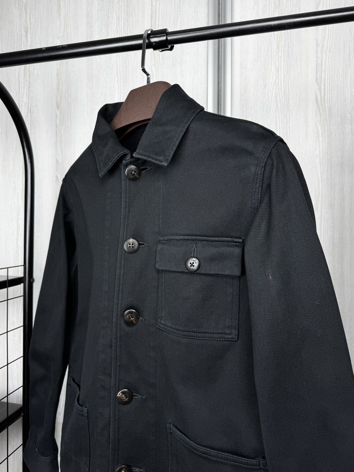 Other The Calee Coverall Cotton Work Chore Black Japanese jacket Size US S / EU 44-46 / 1 - 4 Thumbnail