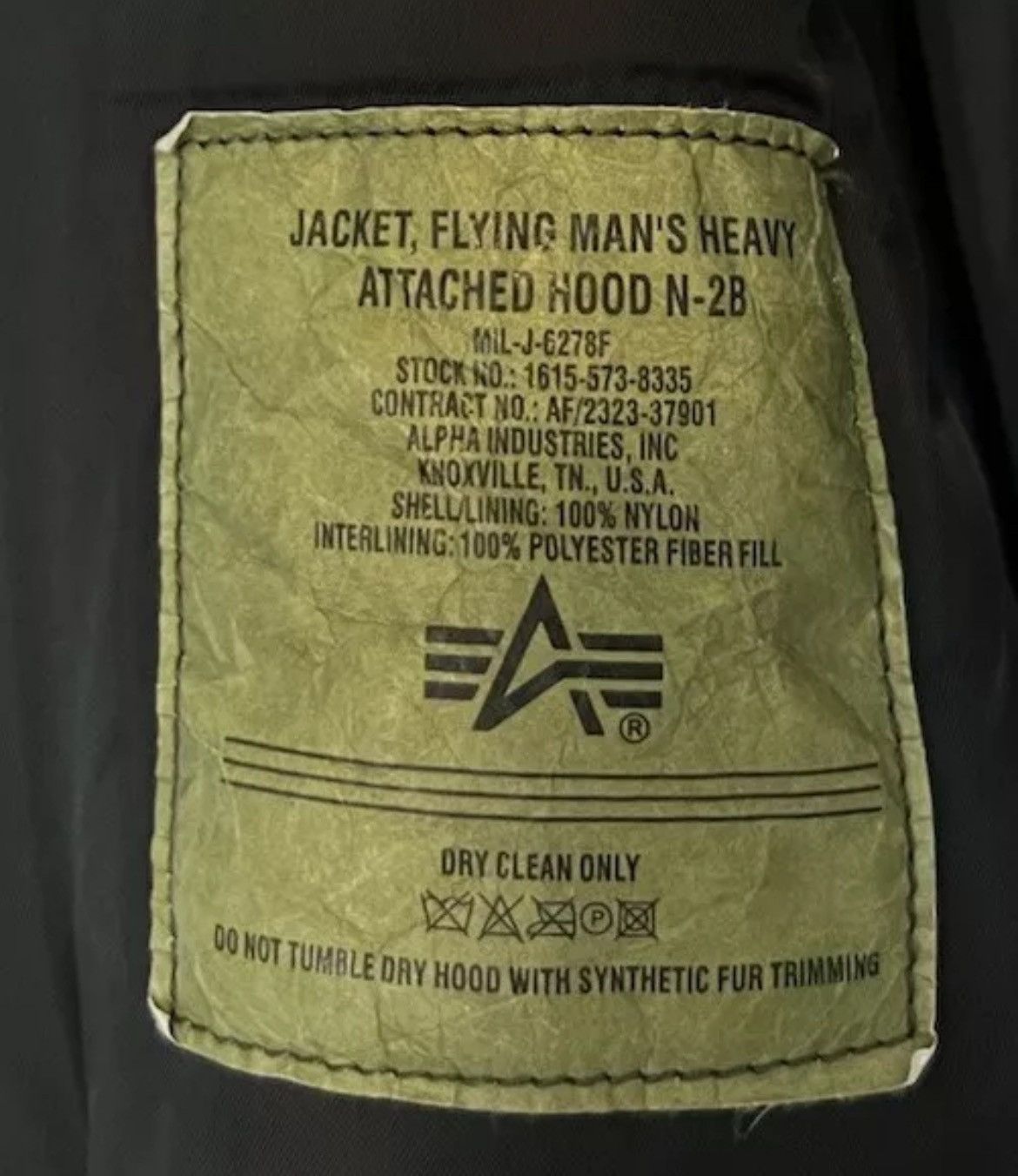 Alpha Industries Alpha Industries N-2B S Bomber 50th Anniversary Fur Hood Size US S / EU 44-46 / 1 - 9 Thumbnail
