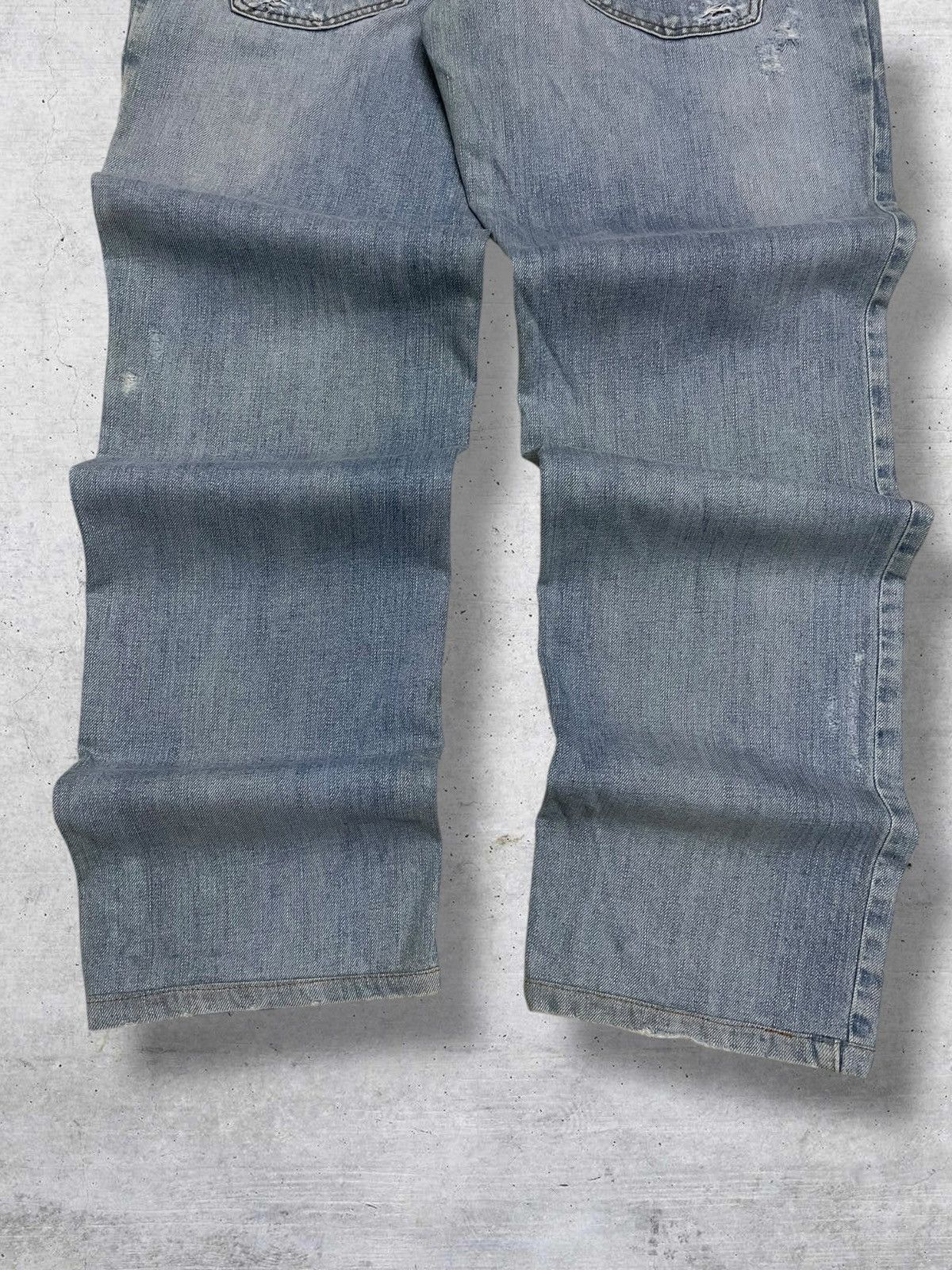 Dolce & Gabbana DOLCE & GABBANA 90S DESIGNER DISTRESSED BLUEWASHED DENIM Size US 36 / EU 52 - 12 Thumbnail