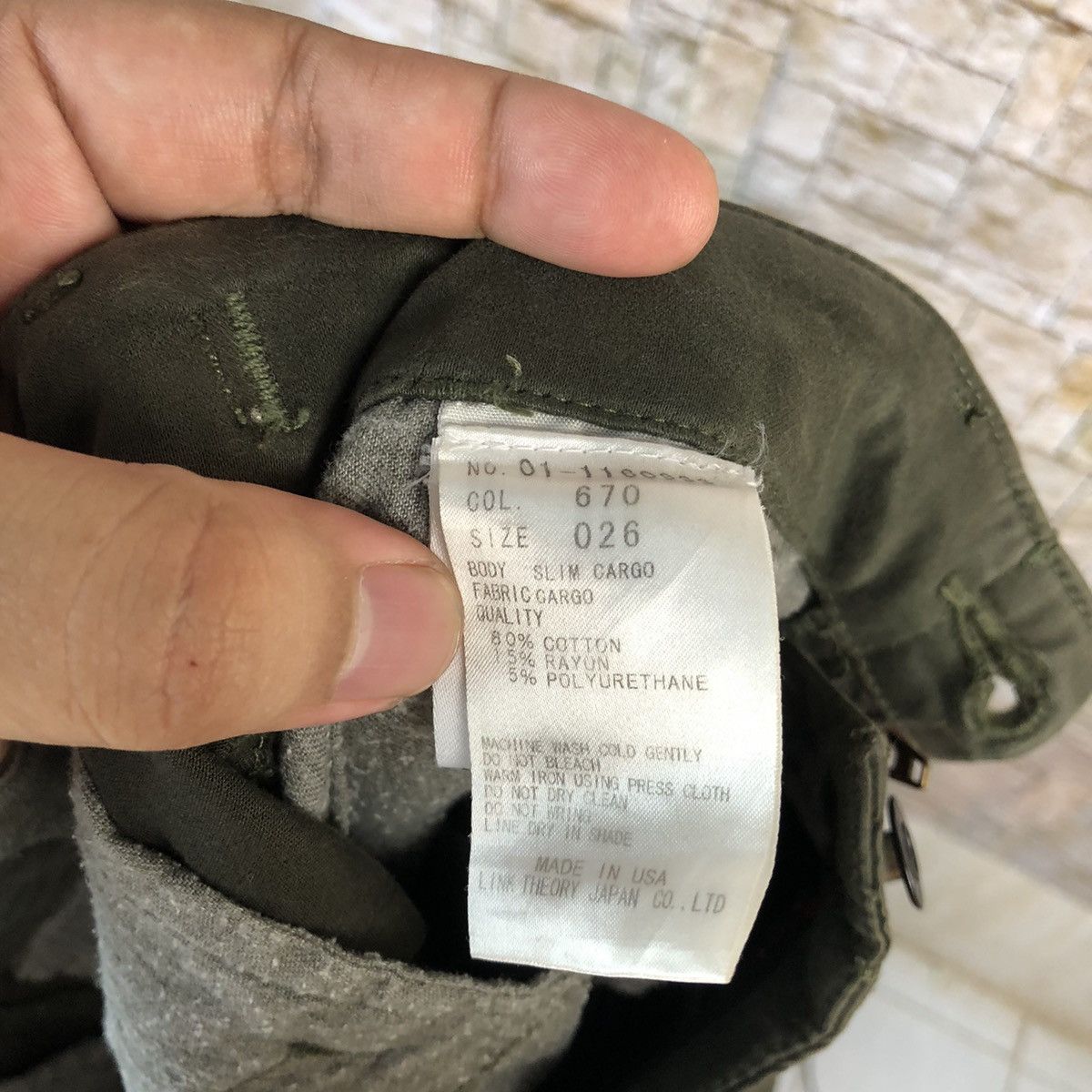 Theory The Ory Green Cargo Multipocket Pants #A577 Size 28" / US 6 / IT 42 - 23 Thumbnail