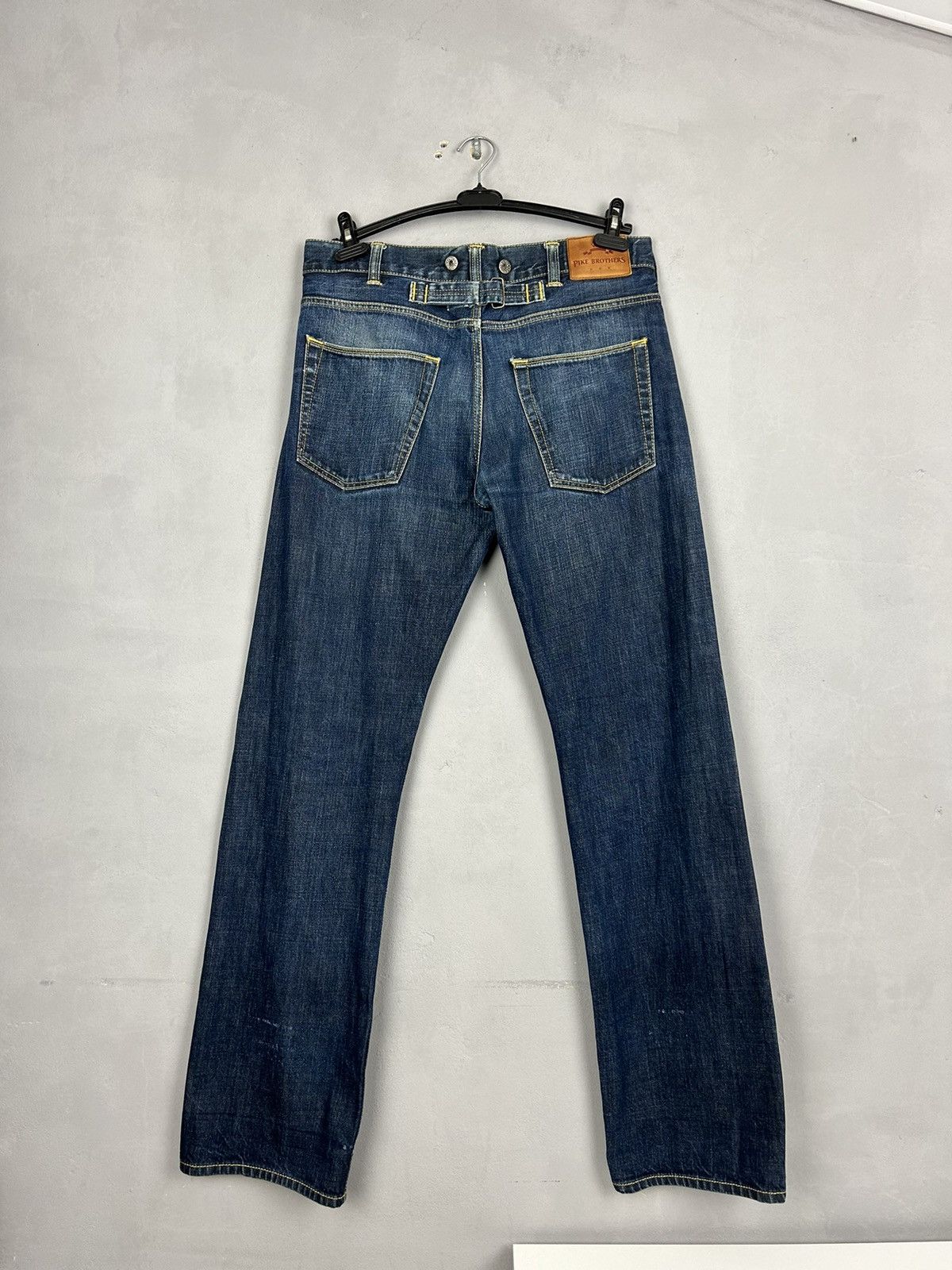 Pike Brothers Pike Brothers Roamer Selvedge Denim W36 L38 Waist Adjuster Size US 36 / EU 52 - 2 Thumbnail