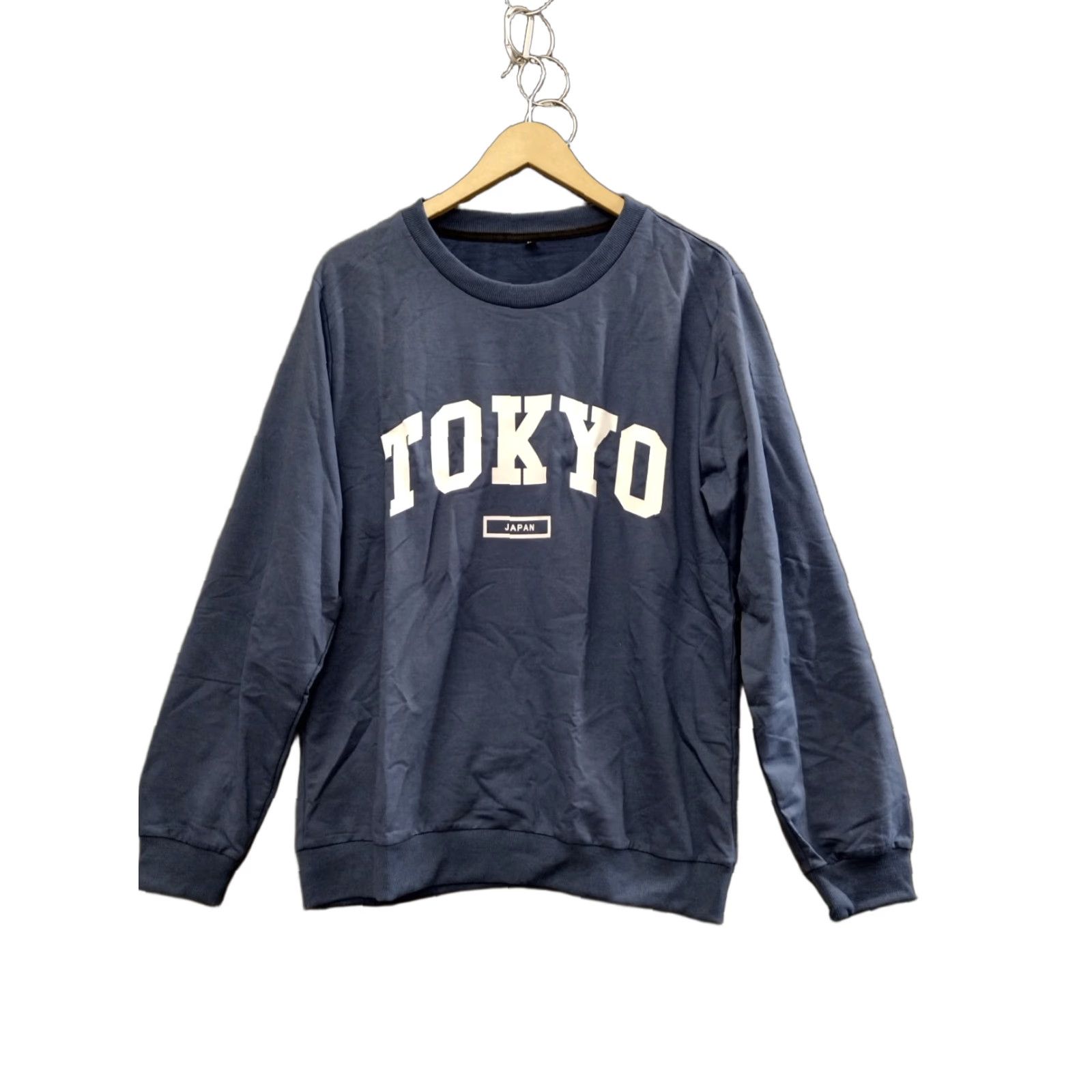 Vintage **Men's Blue Tokyo Print Sweatshirt Adult Regular Fit Size M** User: Men's Blue Tokyo Print Sweatshirt Adult Regular Fit Size M Size US M / EU 48-50 / 2 - 1 Thumbnail