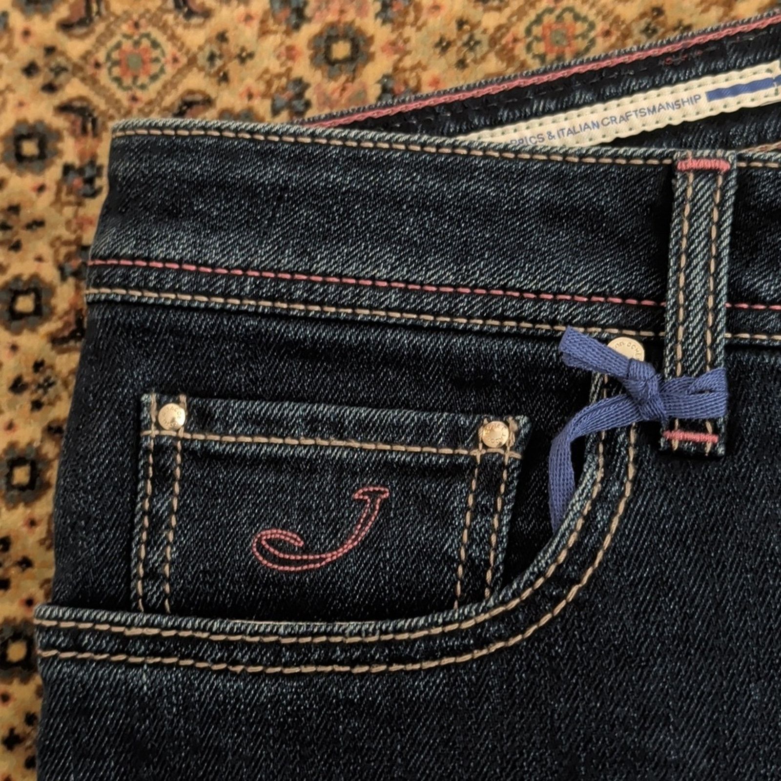 Jacob Cohen Jacob Cohen Women's Indigo Skinny Jeans Size 32 Size 32" / US 10 / IT 46 - 4 Thumbnail