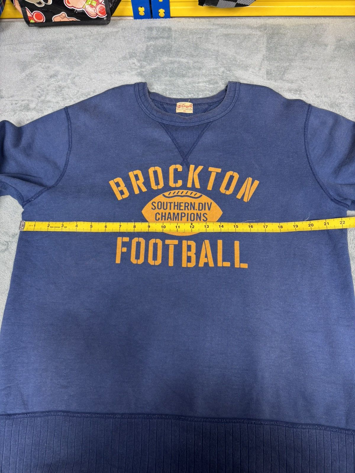 Toyo Enterprises Vintage 70’s Repro Whitesville Brockton Football Size US M / EU 48-50 / 2 - 7 Thumbnail