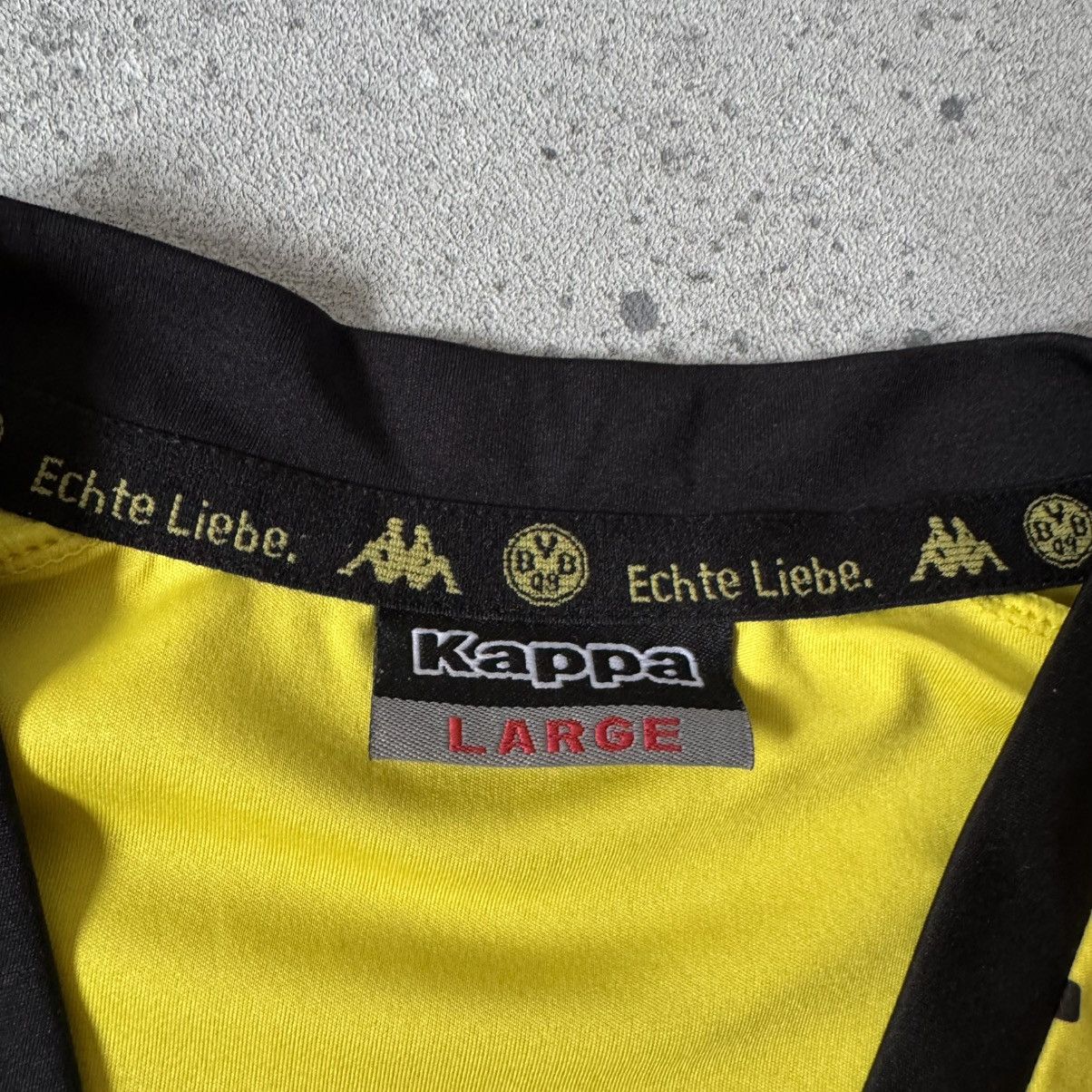 Kappa 2010/2011 Borrusia Dortmund Mario Gotze Kappa Soccer Jersey Size US L / EU 52-54 / 3 - 12 Thumbnail