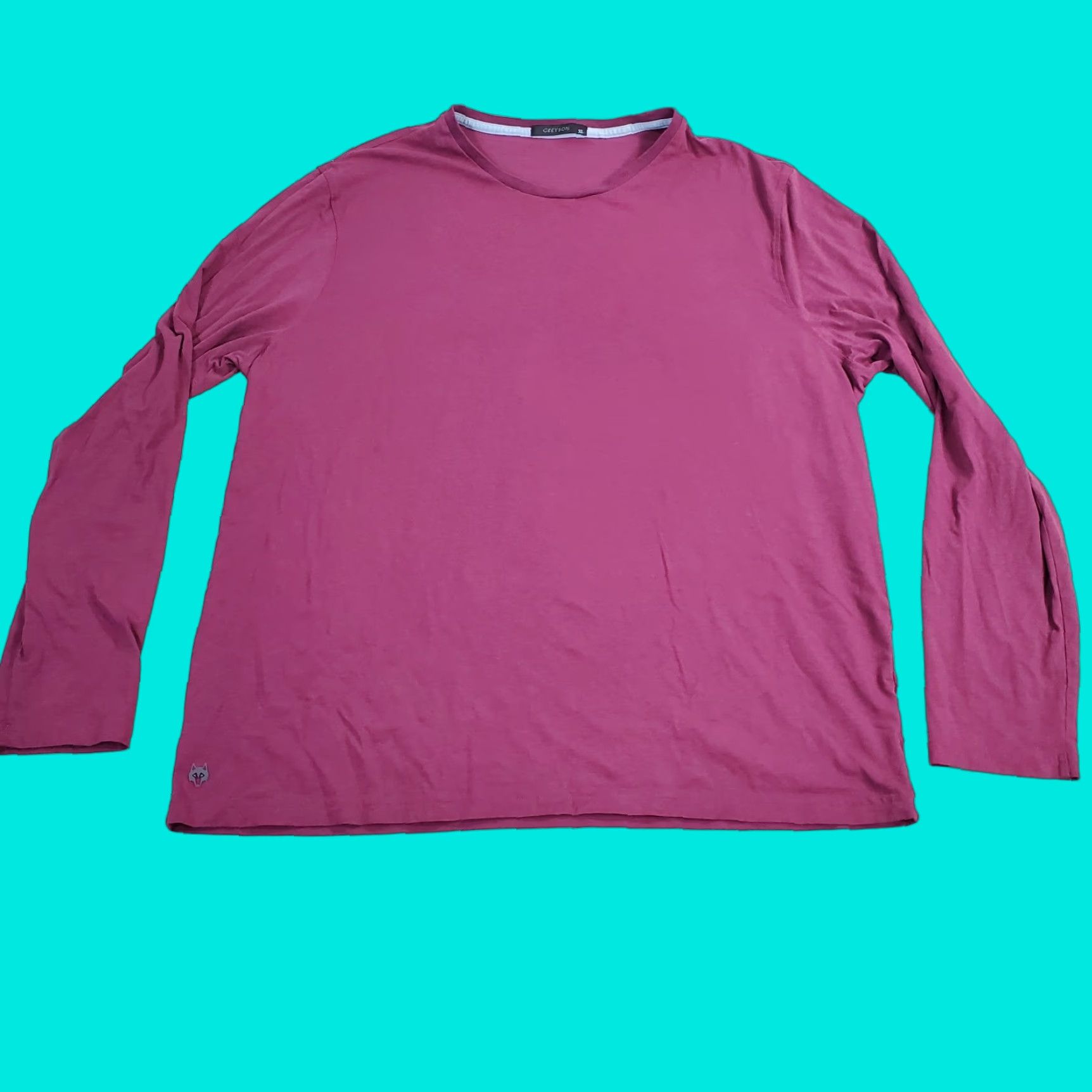 Vintage Greyson Shirt Mens XL Purple Long Sleeve Performance Stretch Solid Read Size US XL / EU 56 / 4 - 1 Thumbnail